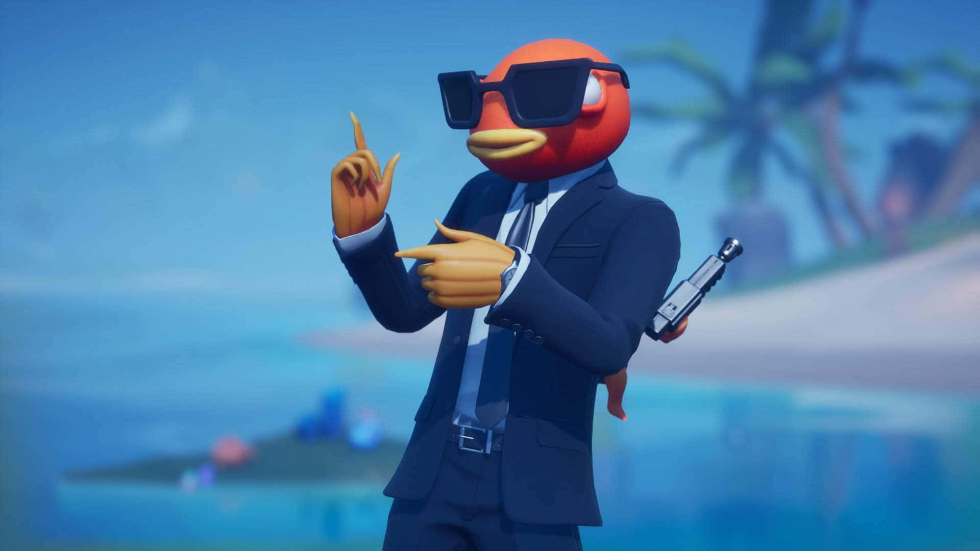 Play Smarter Not Harder With The Original Fortnite Fishstick Background