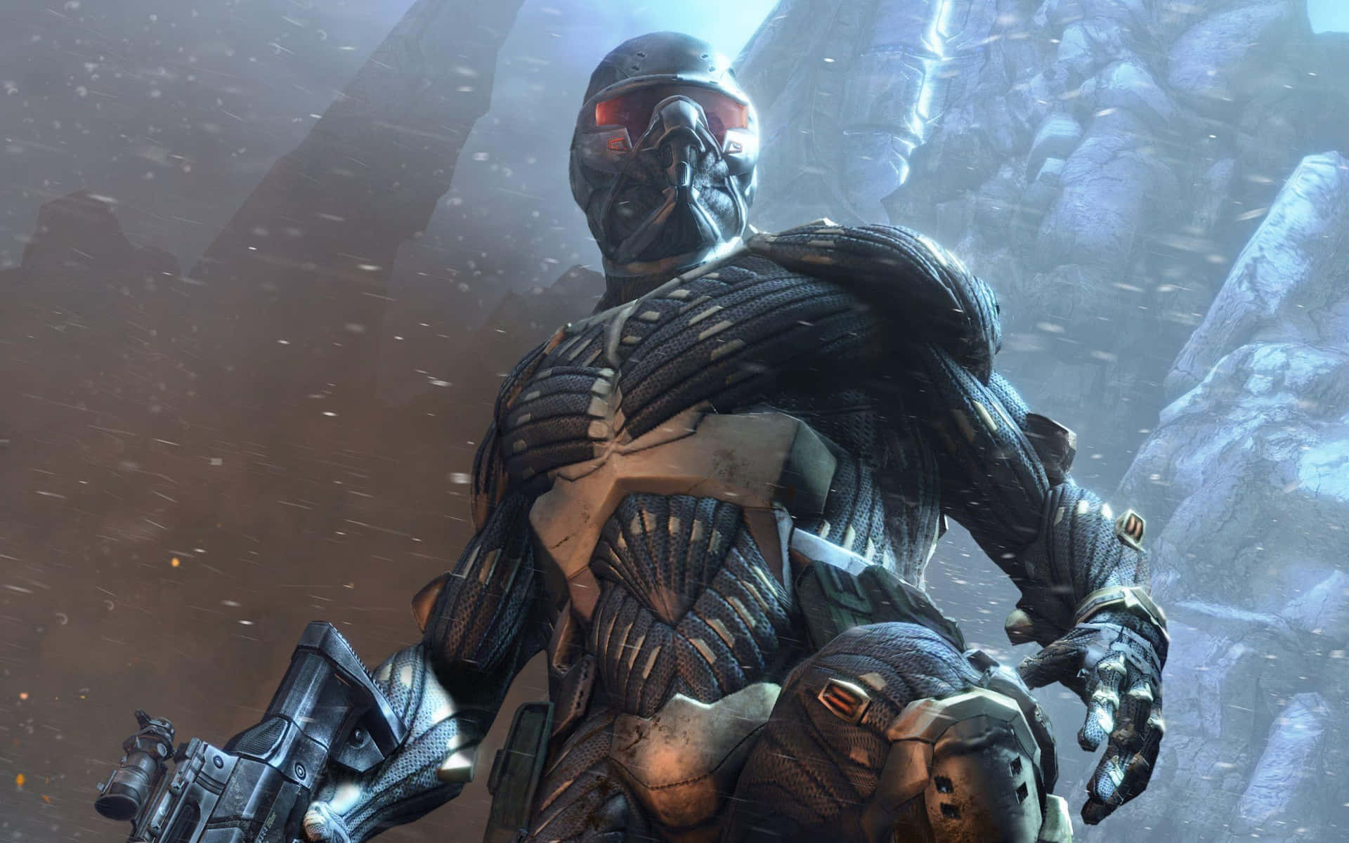 Play The Epic Sci-fi Shooter Crysis Hd Background