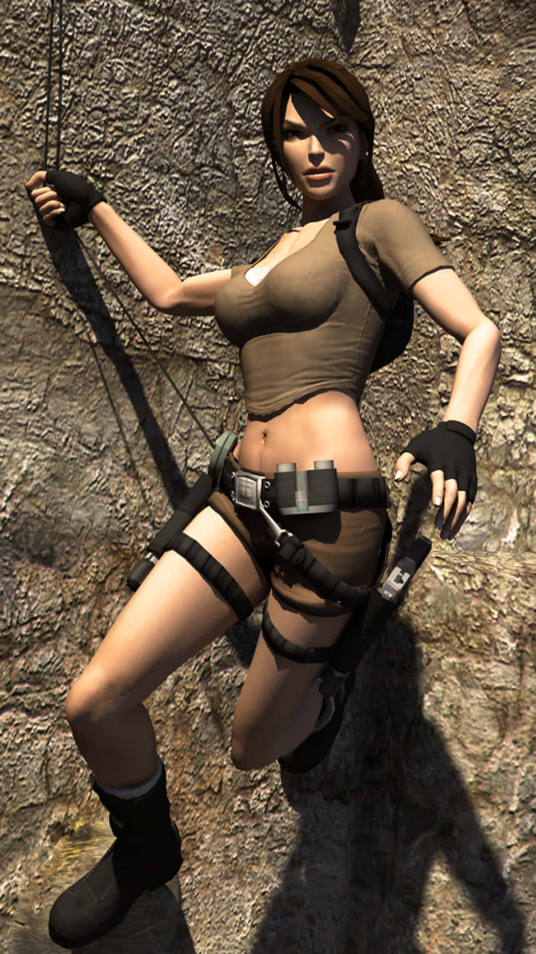 Play Tomb Raider On Your Iphone Background