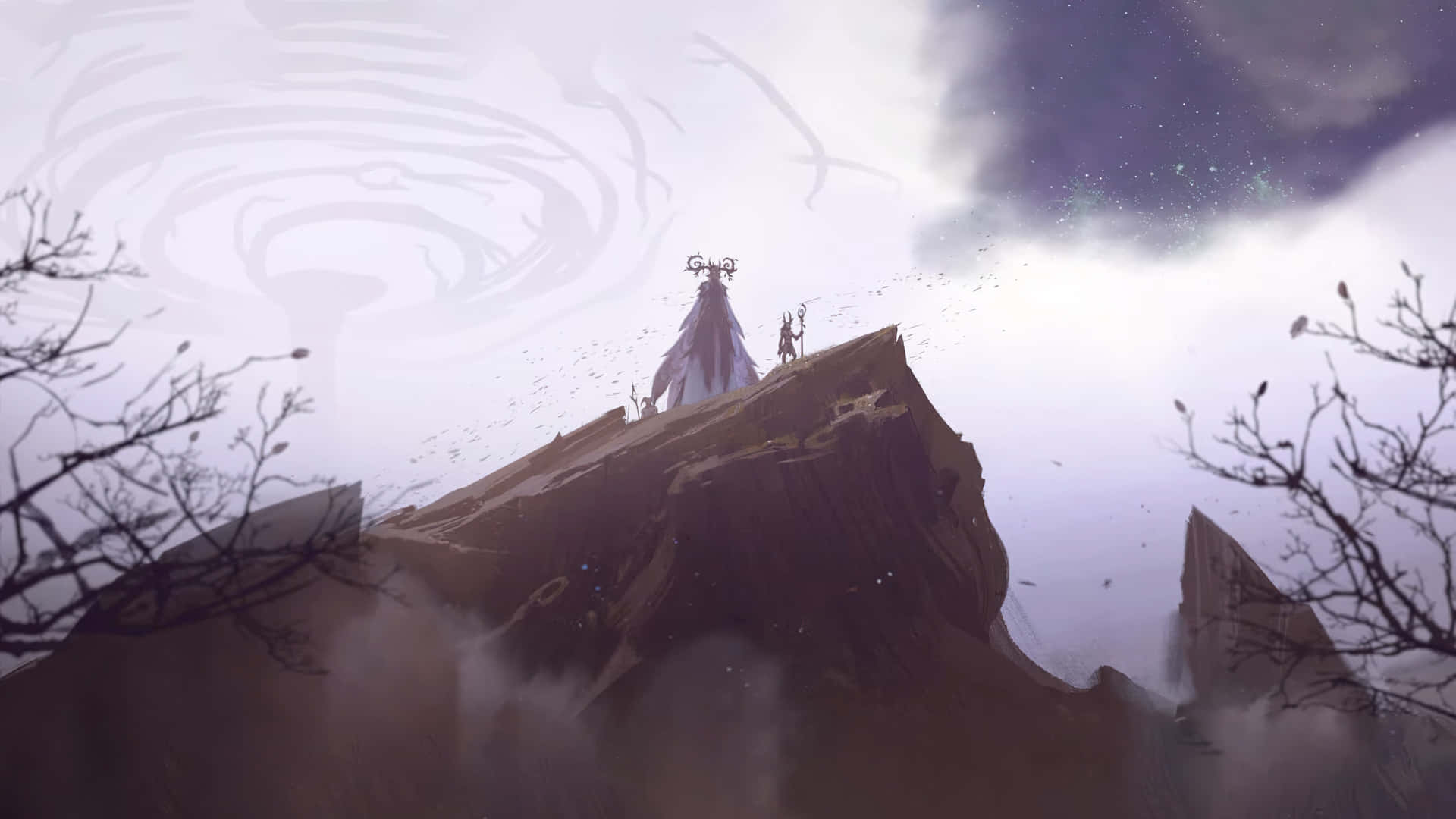 Play World Of Warcraft Shadowlands And Experience First-hand The Ultimate Blizzard Gaming Adventure Background