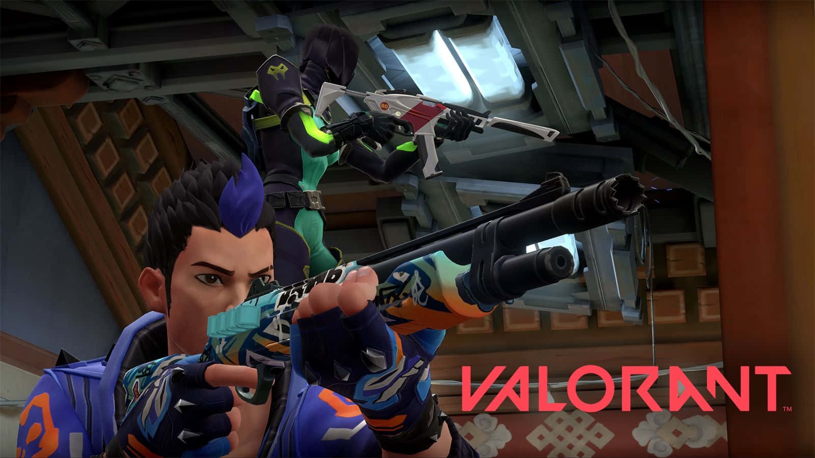 Play Yoru, The In-game Magician In Valorant Background