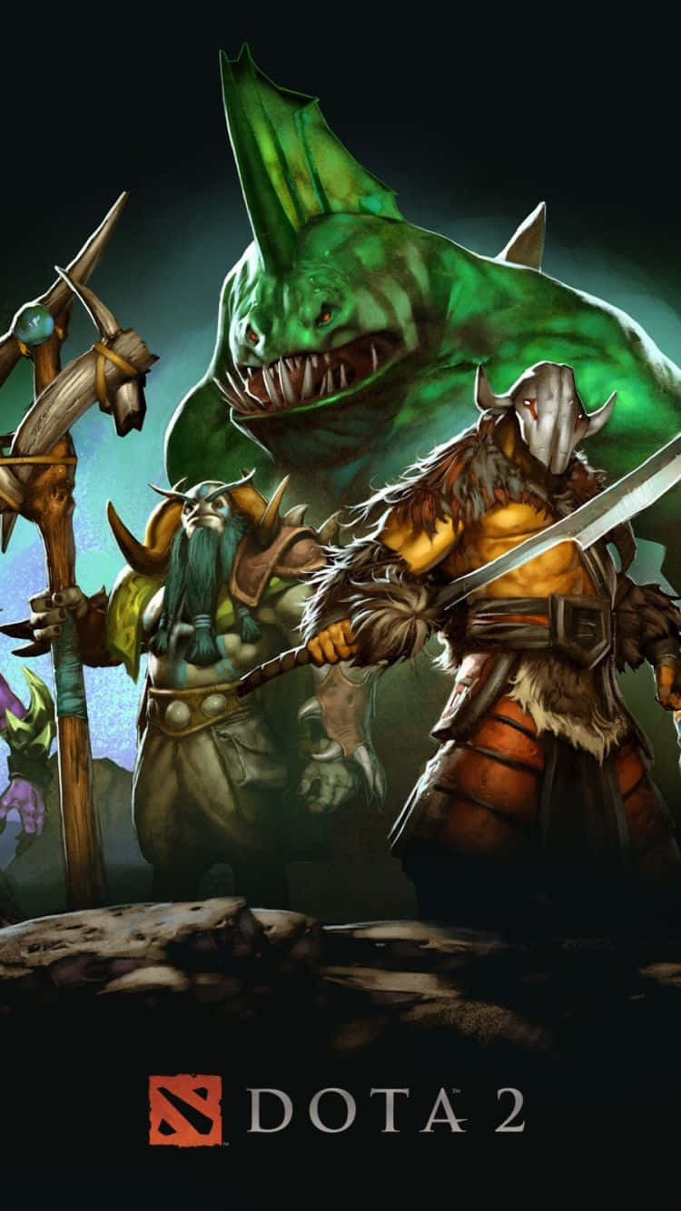 Play Your Favorite Moba Game Anywhere With A Dota 2 Phone Background