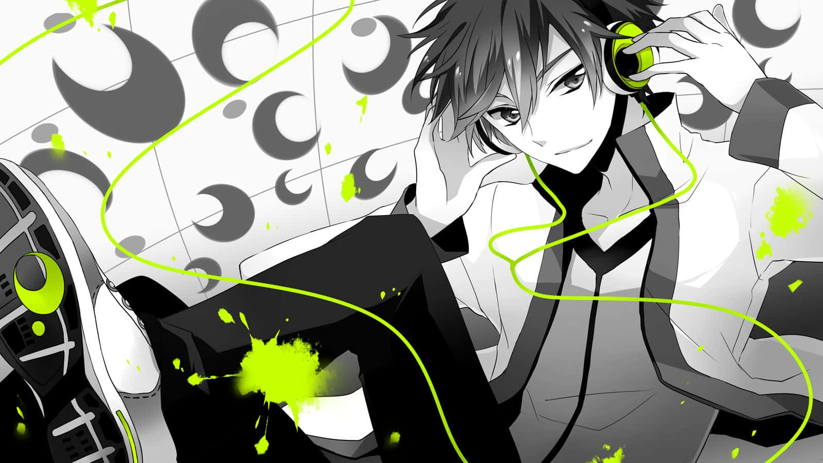 Play Your Favourite Videogames With This Anime Boy Gamer Background