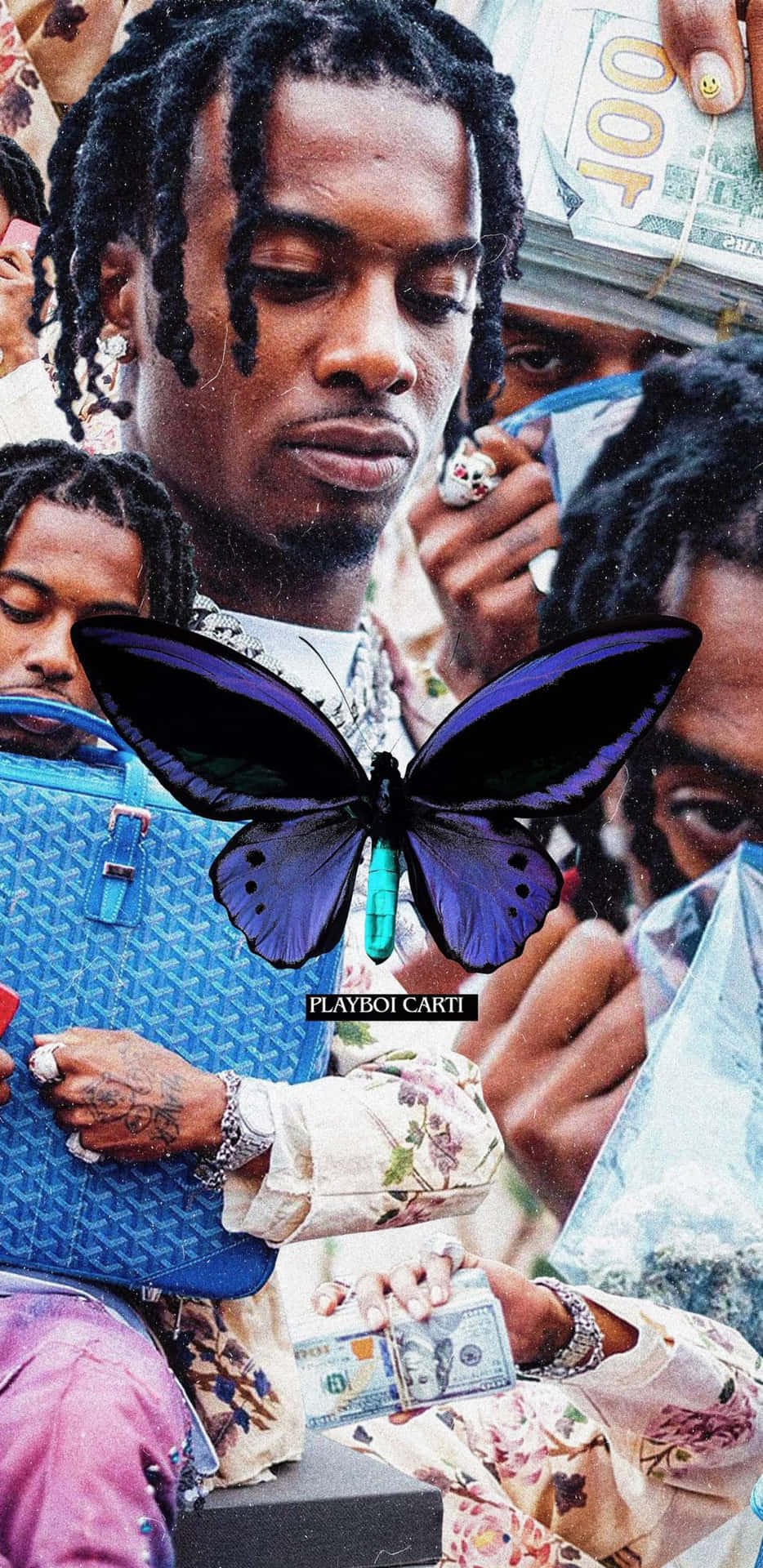 Playboi Carti Artistic Iphone Wallpaper Background