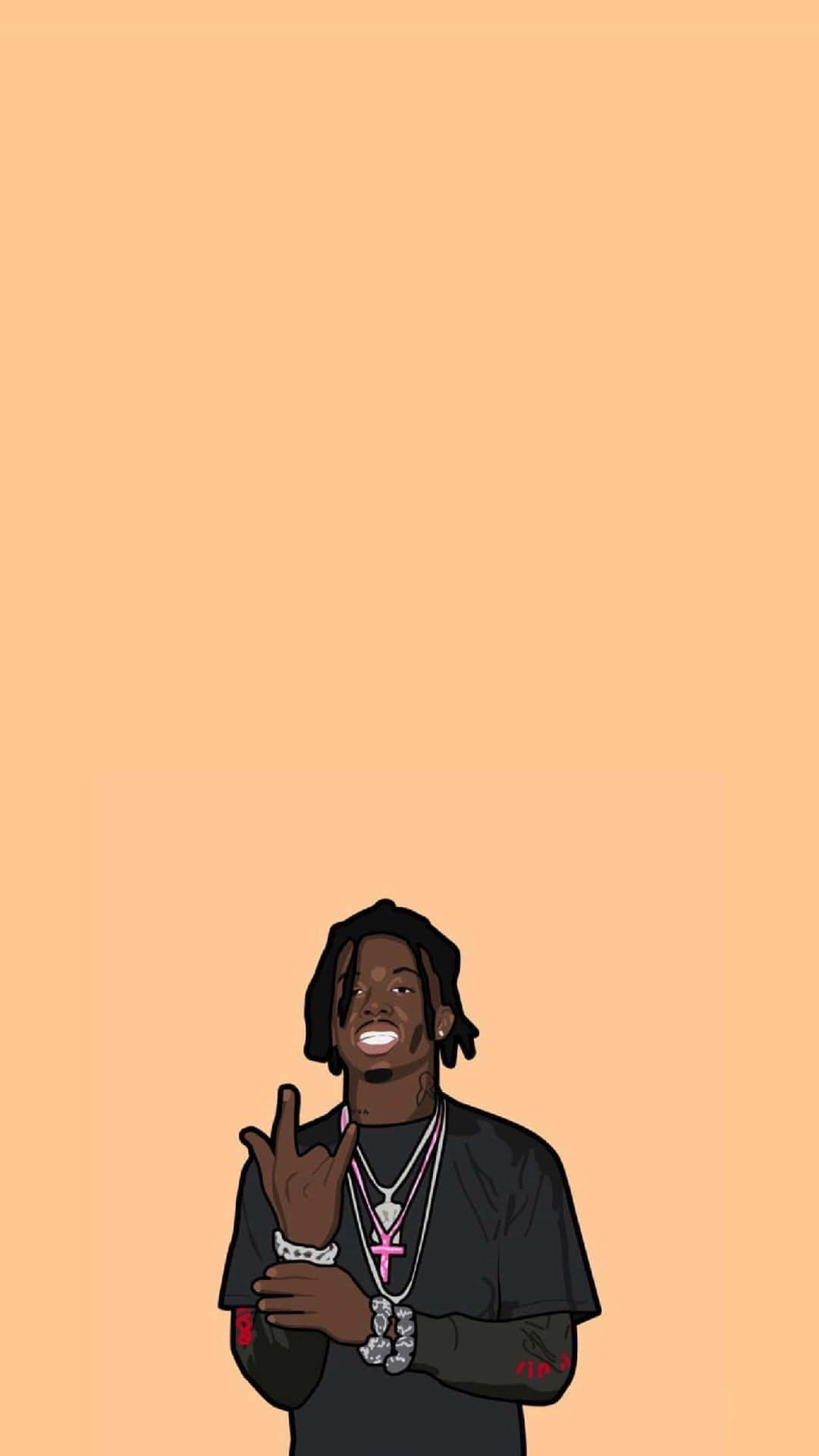 Playboi Carti Hd Beige Background