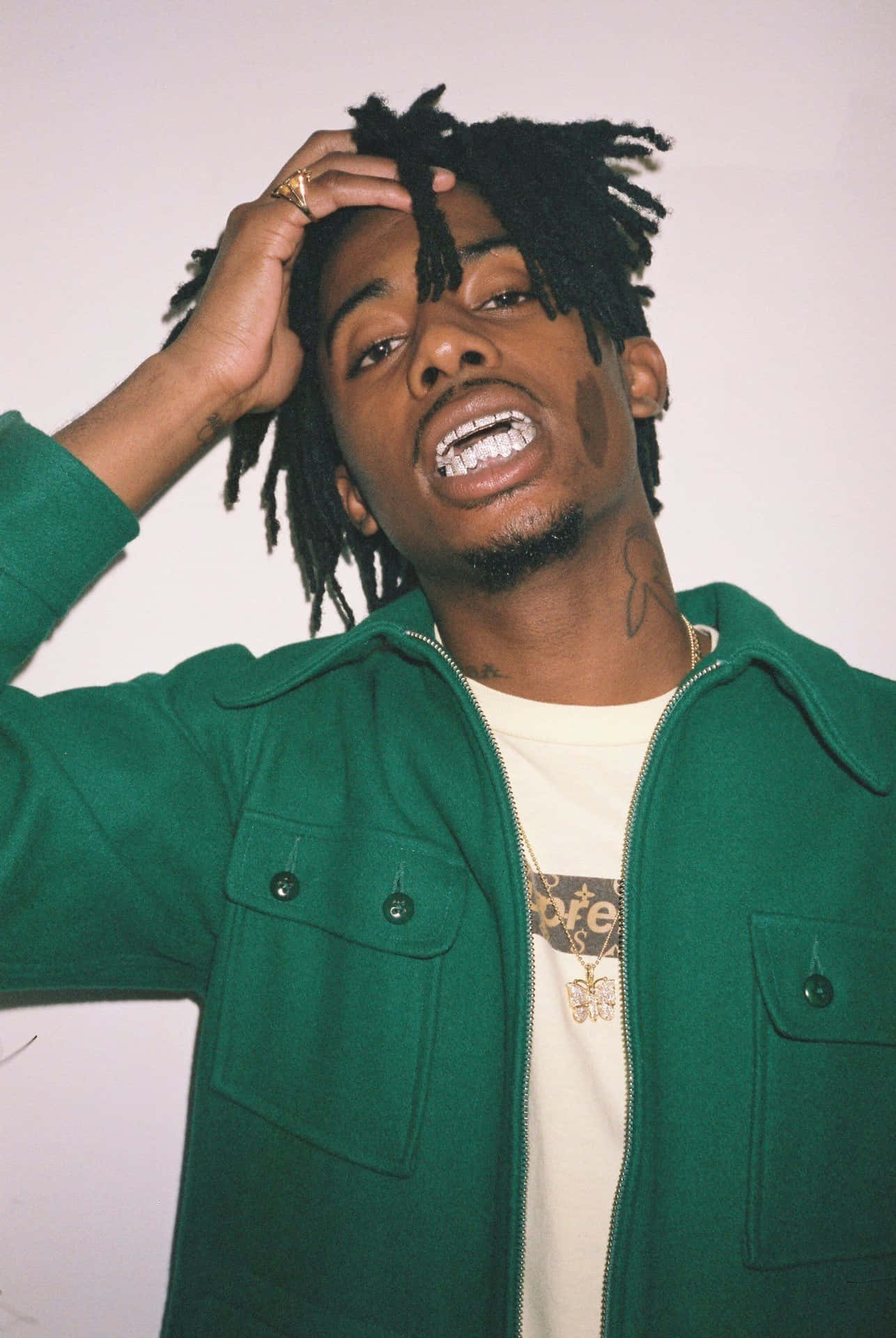 Playboi Carti Hd Green Background