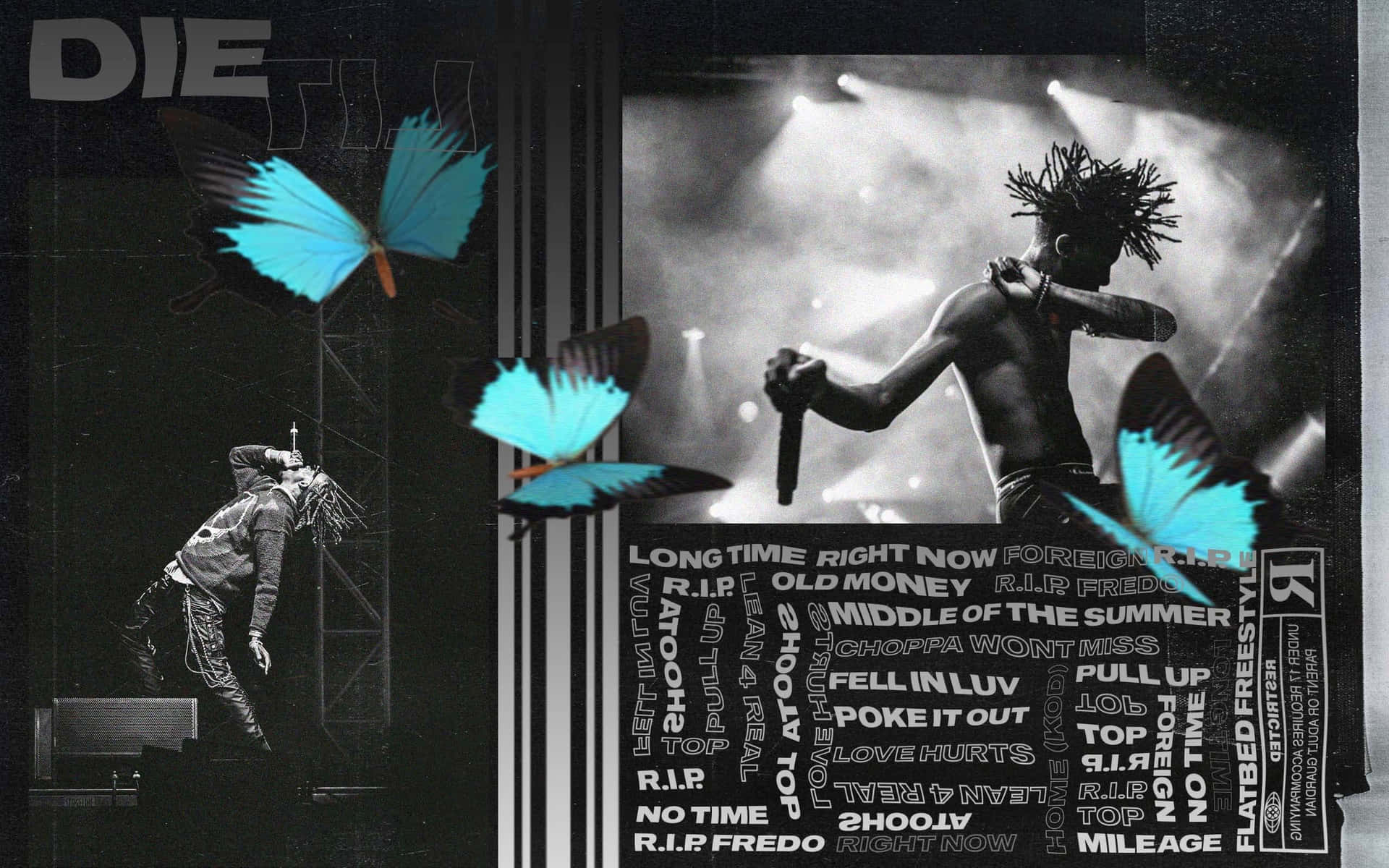 Playboi Carti Pc, Album Cover Of The Iconic Rap Album Background