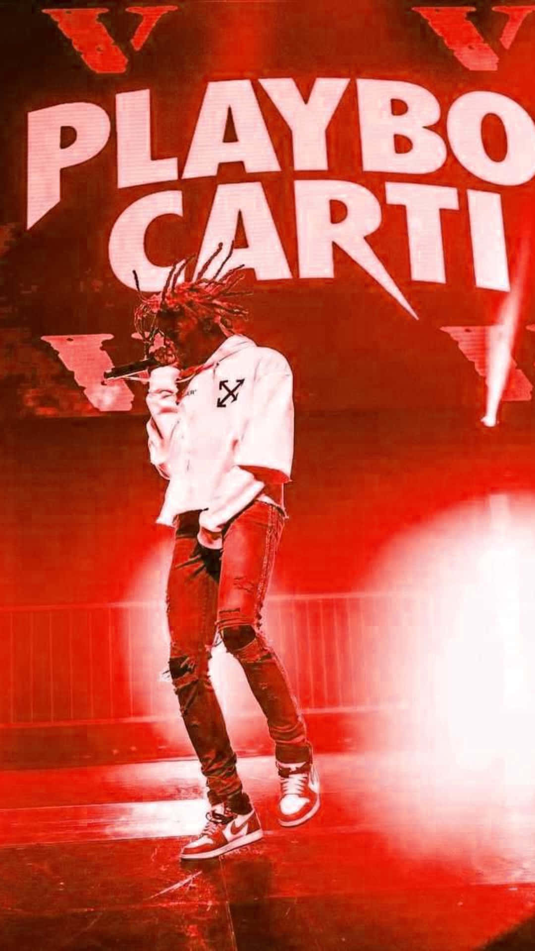 Playboi Carti Standing Iphone Background