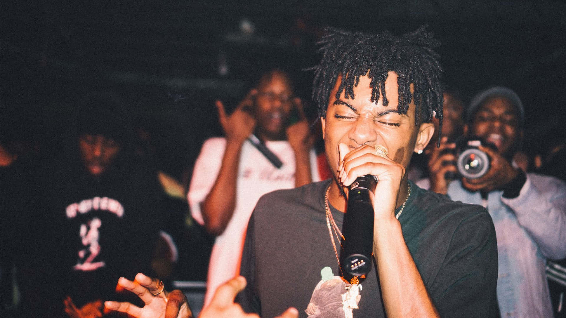 Playboi Carti Stands Proud As The Creator Of His Critically Acclaimed Album, Pc. Background