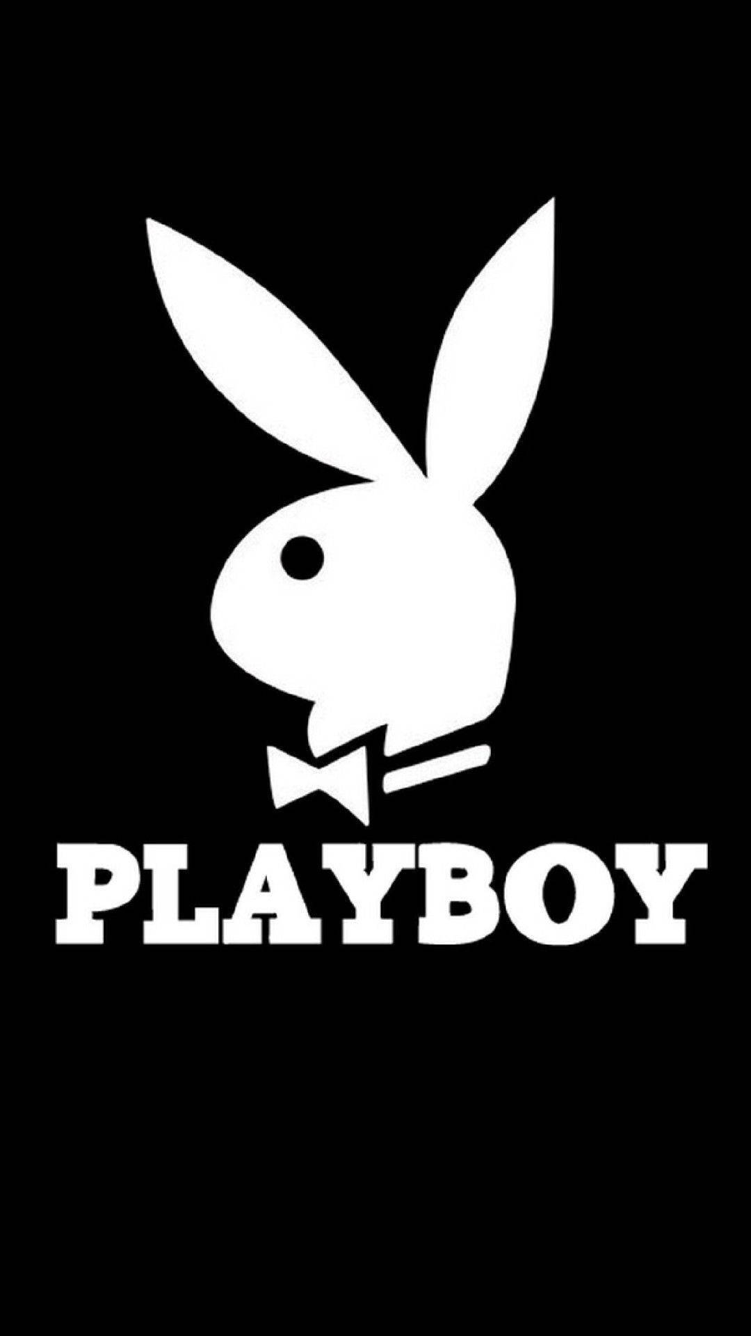 Playboy Aesthetic Black White Background