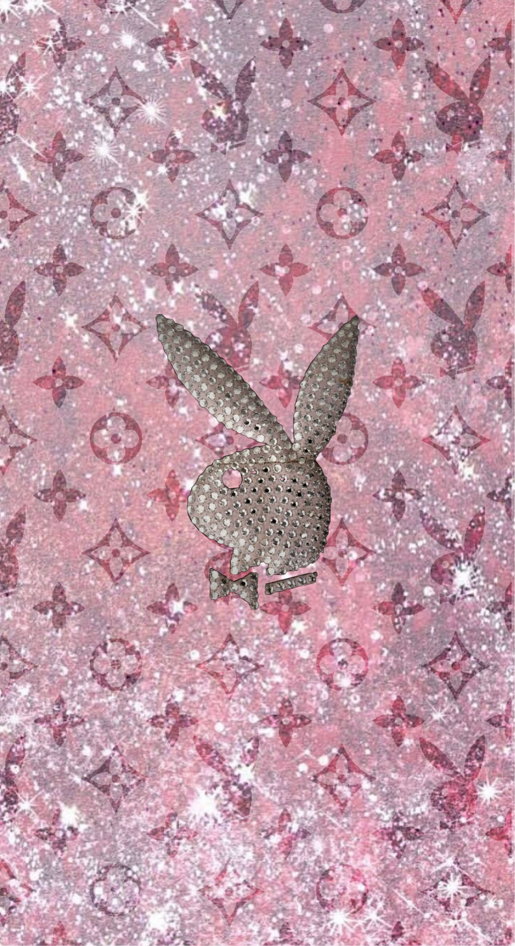 Playboy Aesthetic Sparkly Background