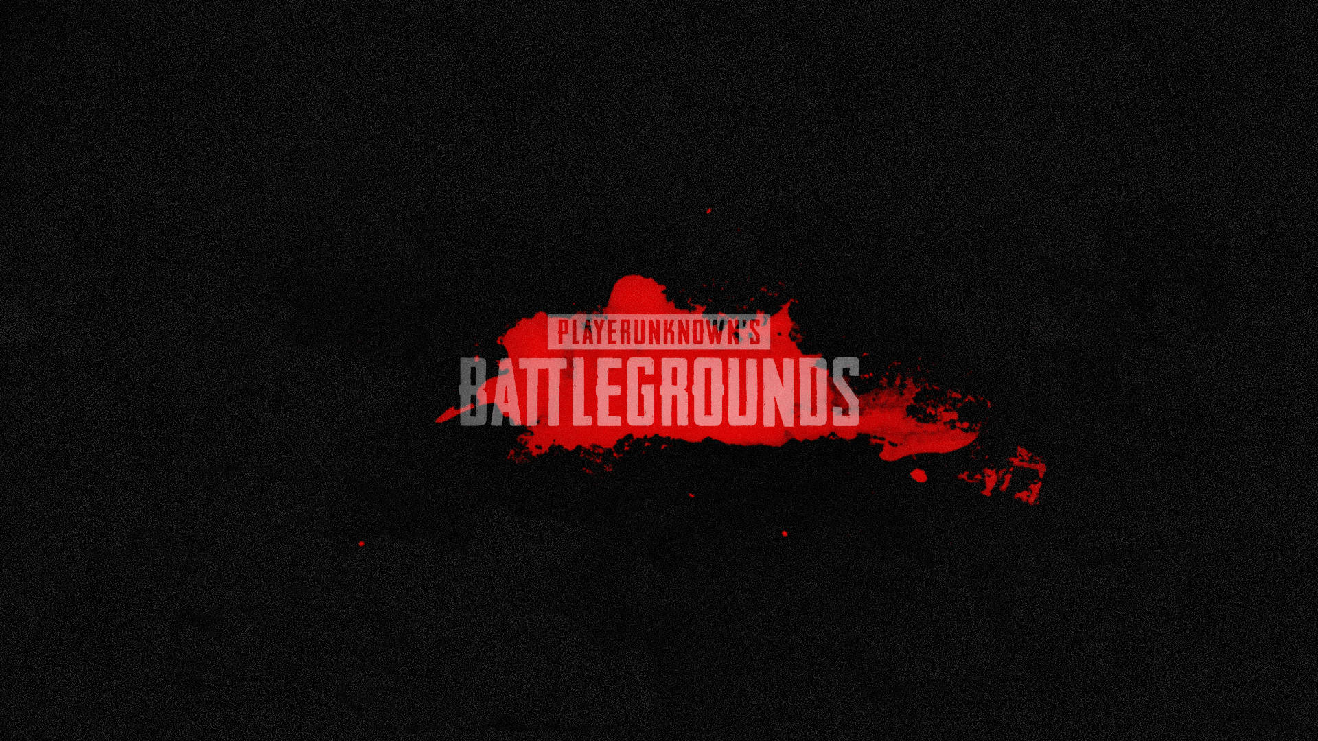 Playerunknown's Battlegrounds Logo In Black Background