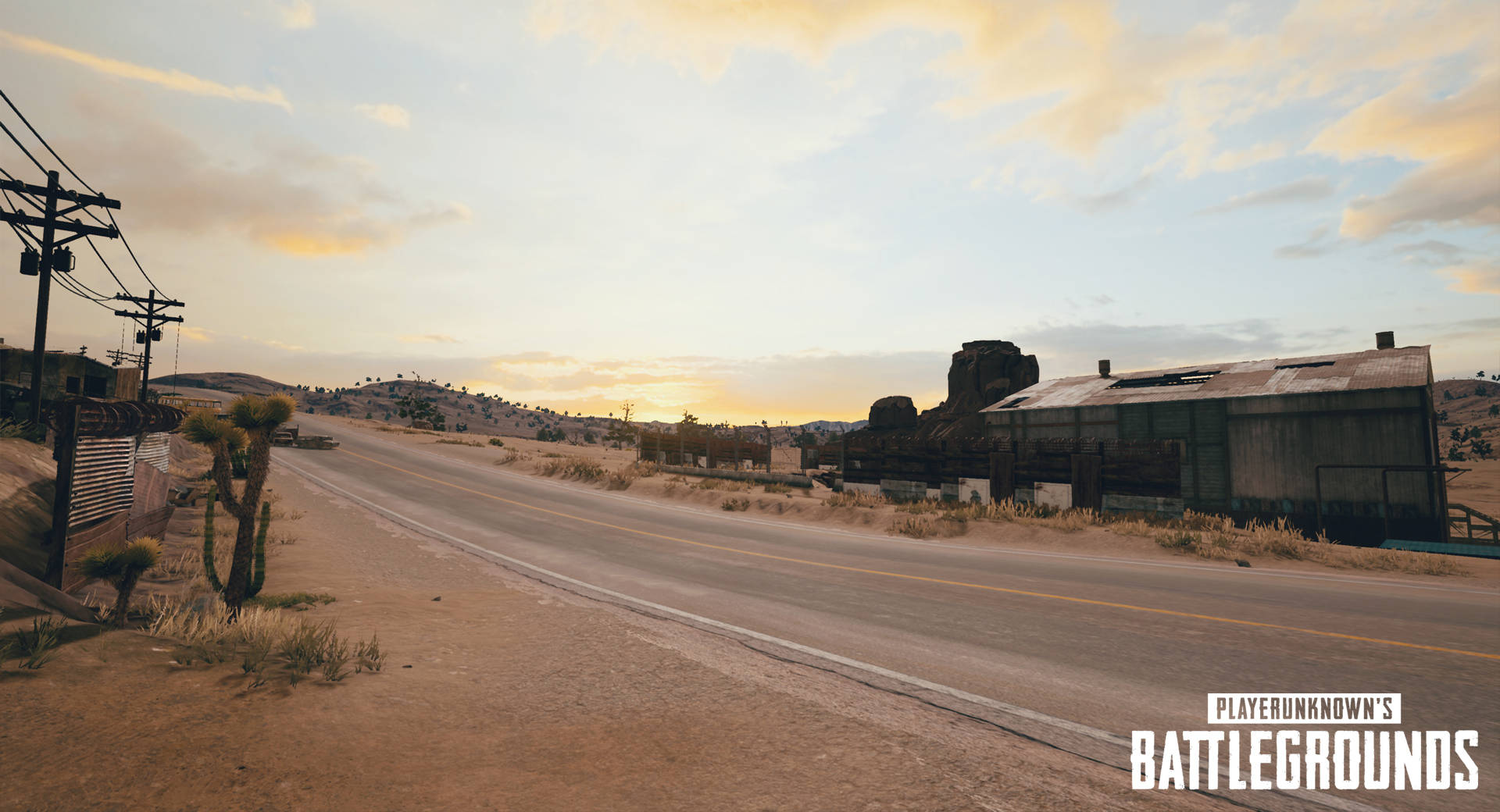 Playerunknown's Battlegrounds New Desert Map Background