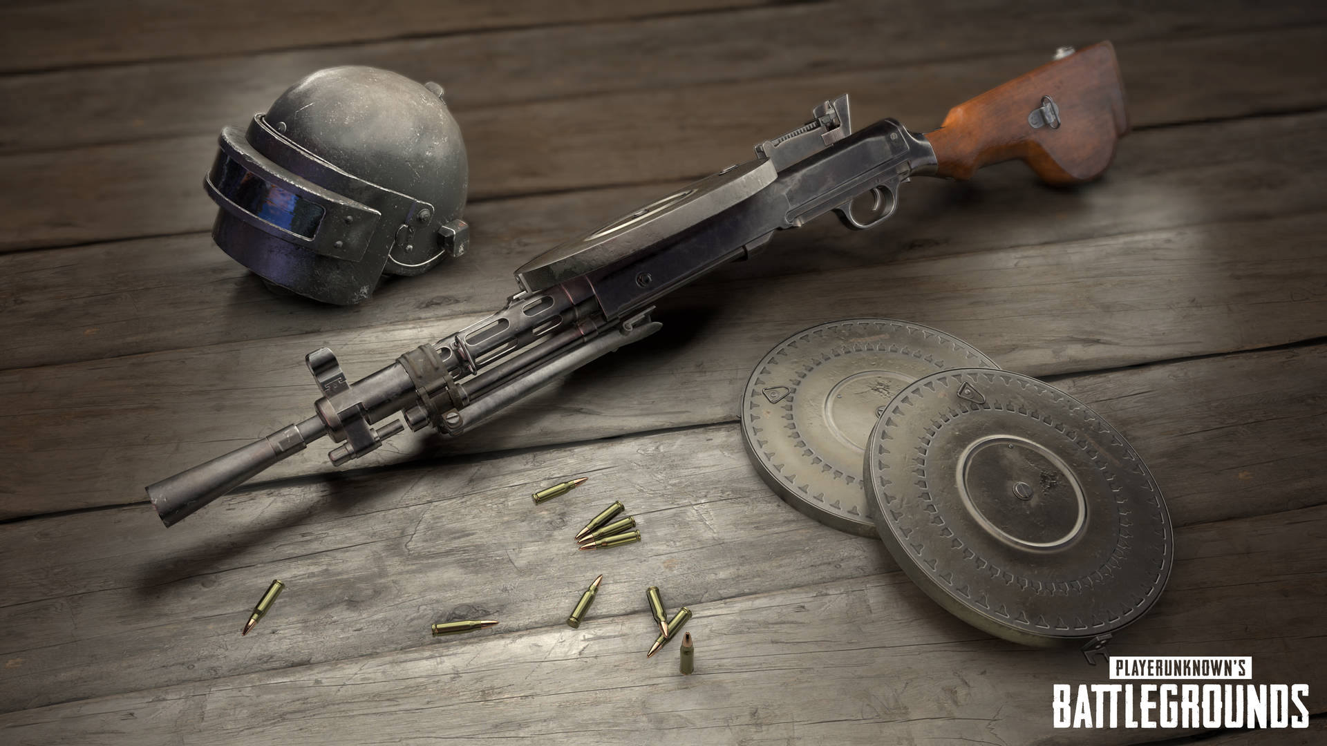 Playerunknown's Battlegrounds Soldier's Weapons Background