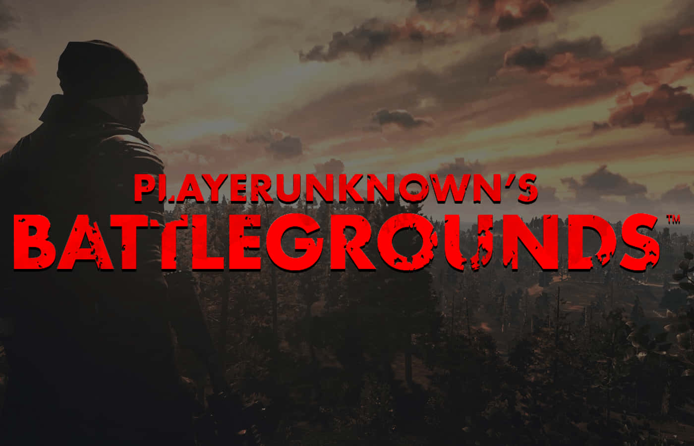 Playerunknowns Battleground Lettering Desktop Background
