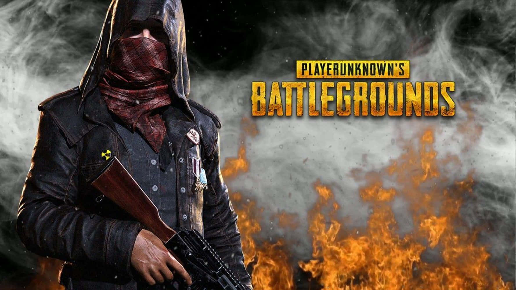 Playerunknowns Battleground Red Scarf Desktop Background