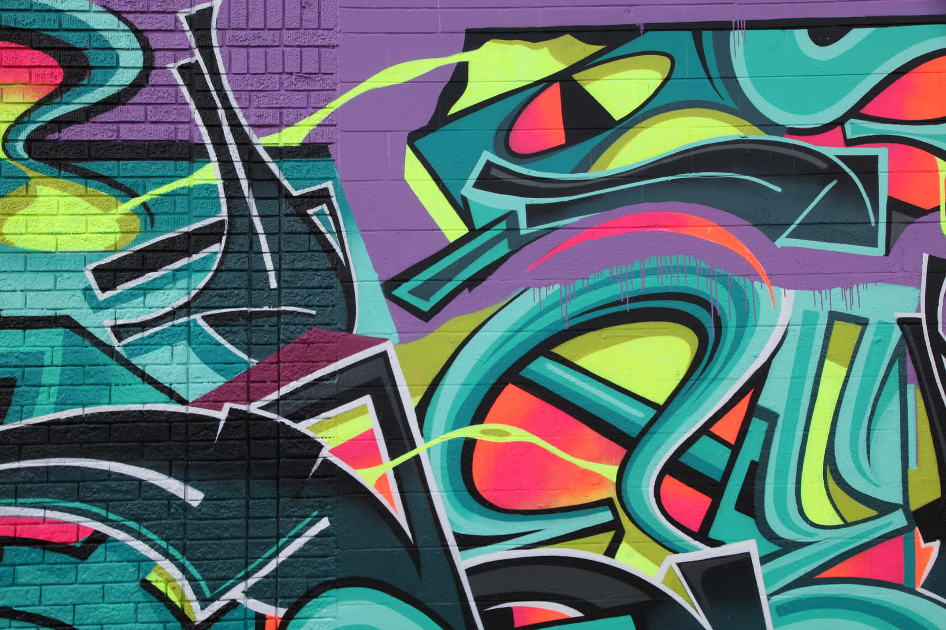 Playful And Creative Dope Graffiti Background
