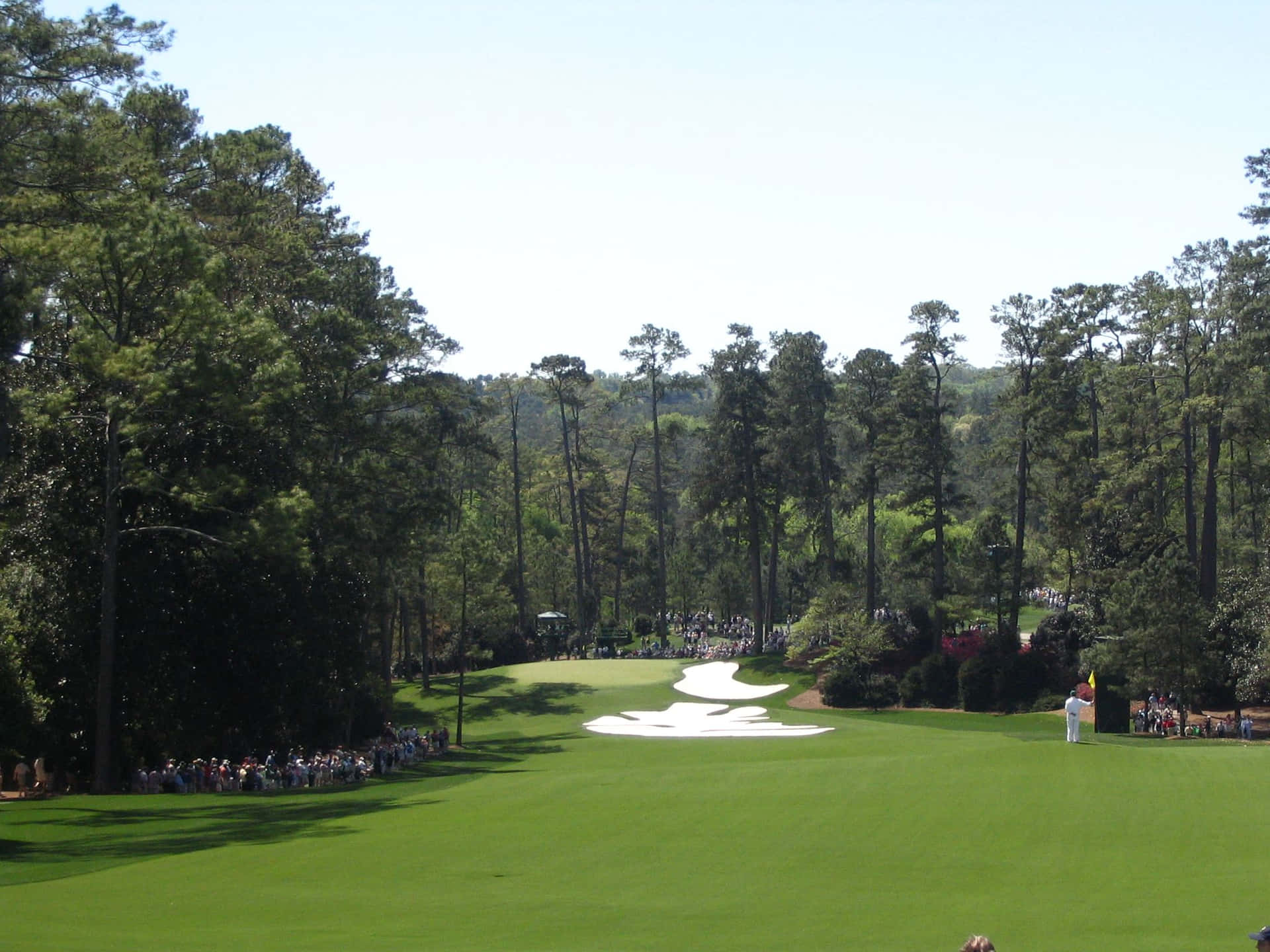 Playing Augusta National Golf Course, The Mecca Of Golf Background