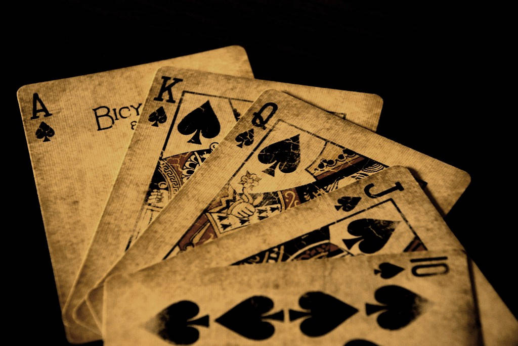 Playing Cards For Euchre Background