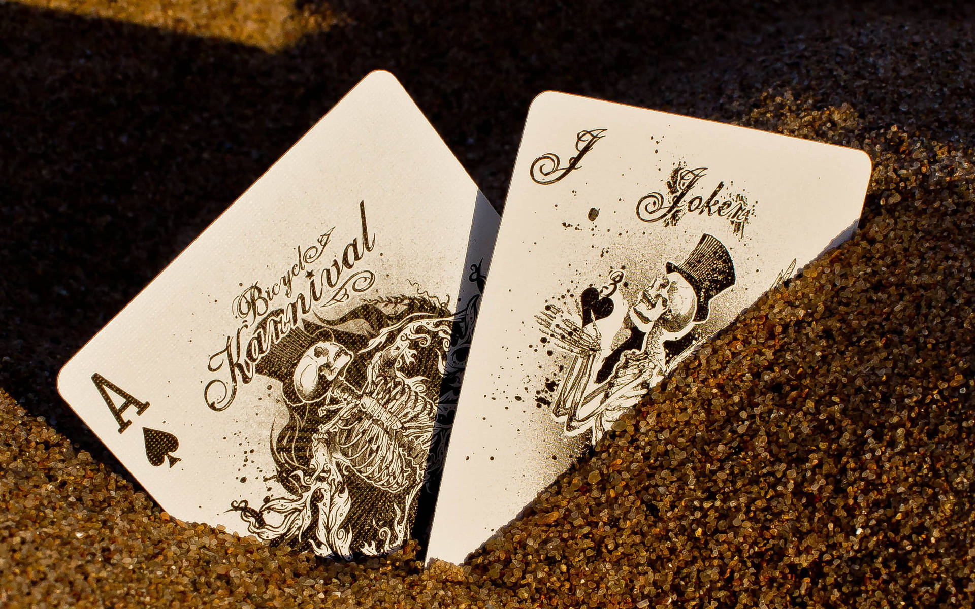 Playing Cards Sand