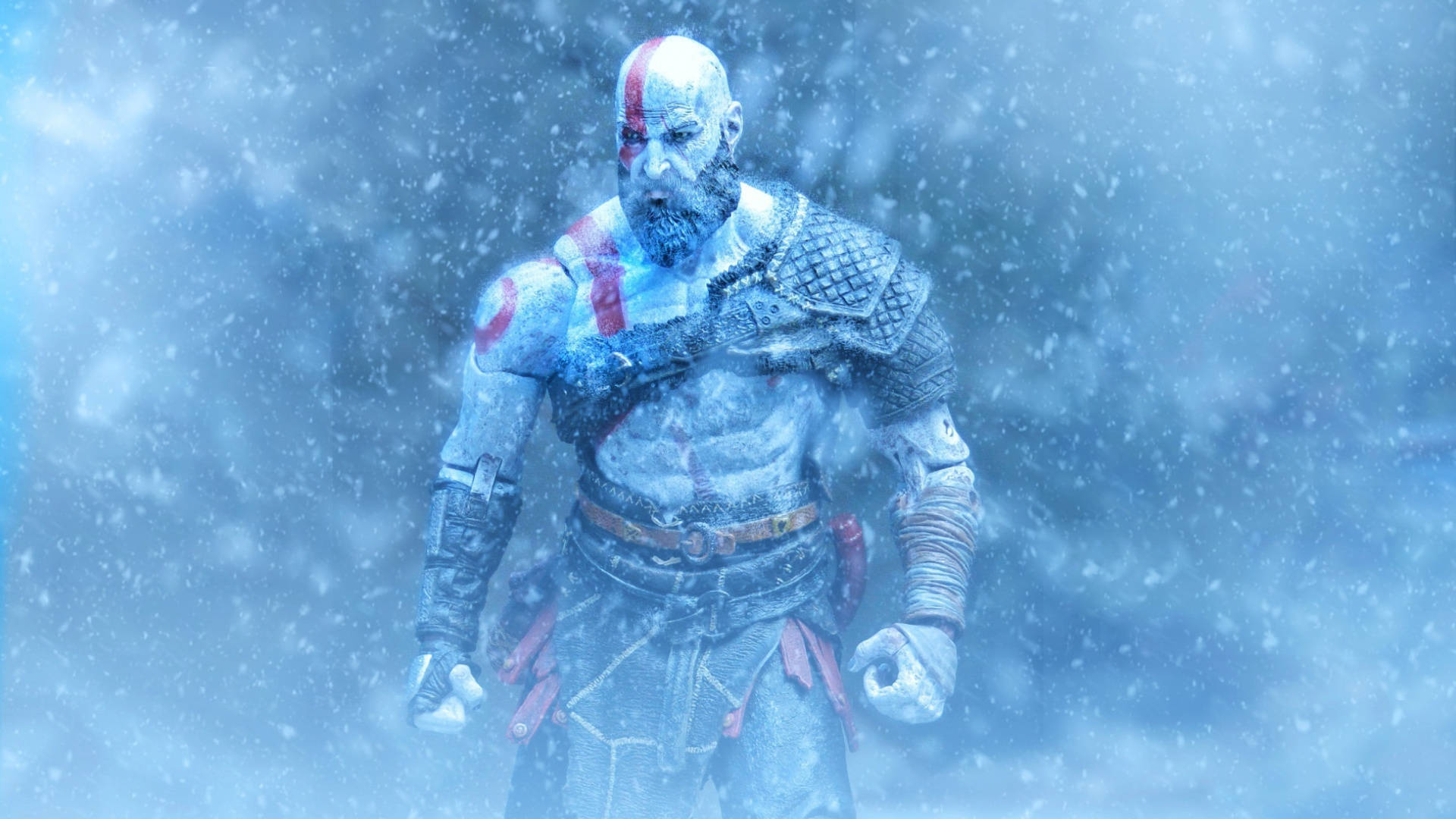 Playstation God Of War Kratos Background