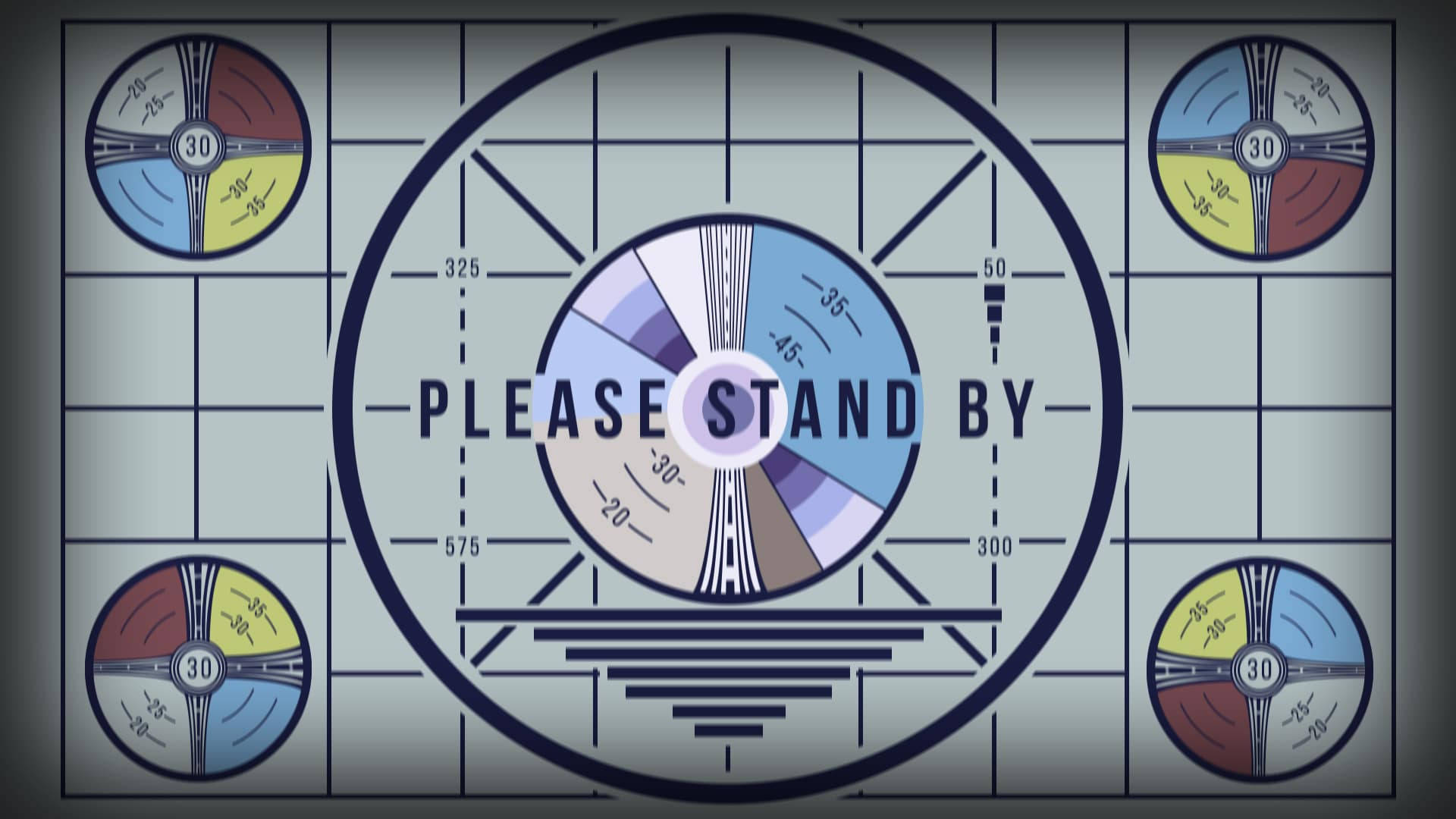 Please Stand By Screen