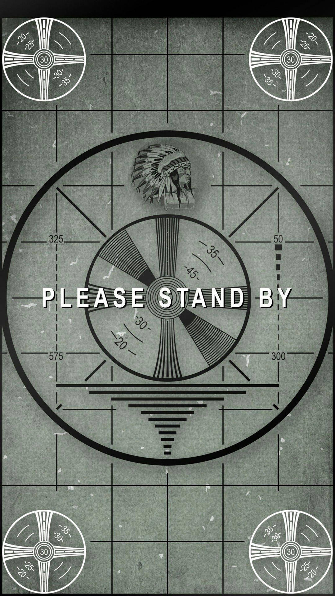 Please Stand By Signage