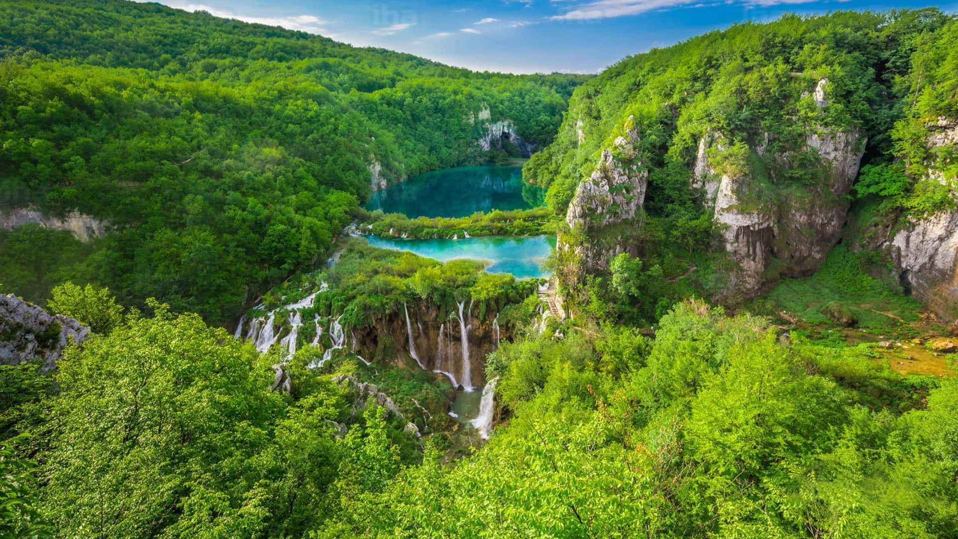 Plitvice Lakes In Crotia