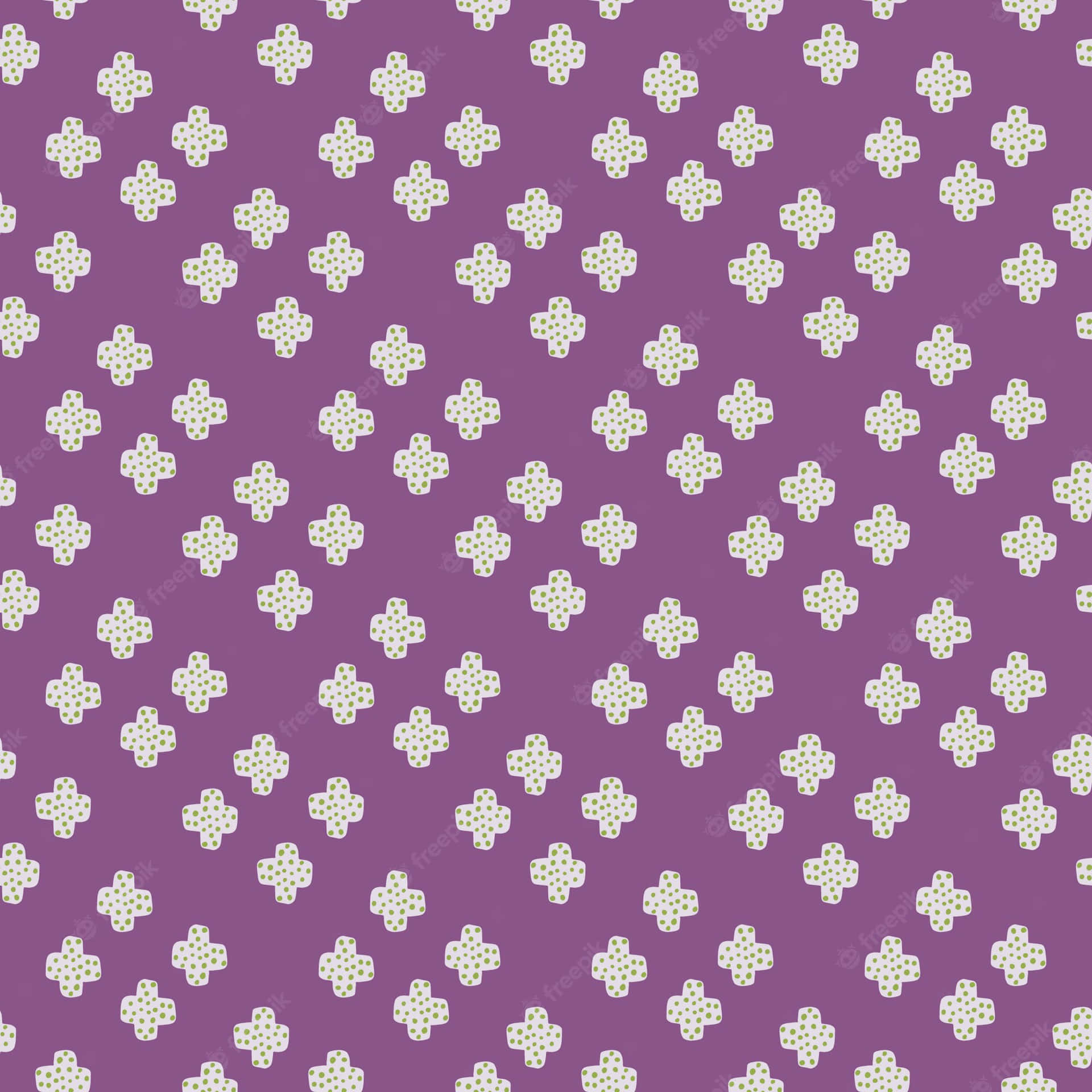 Plus Pattern Purple Art Background