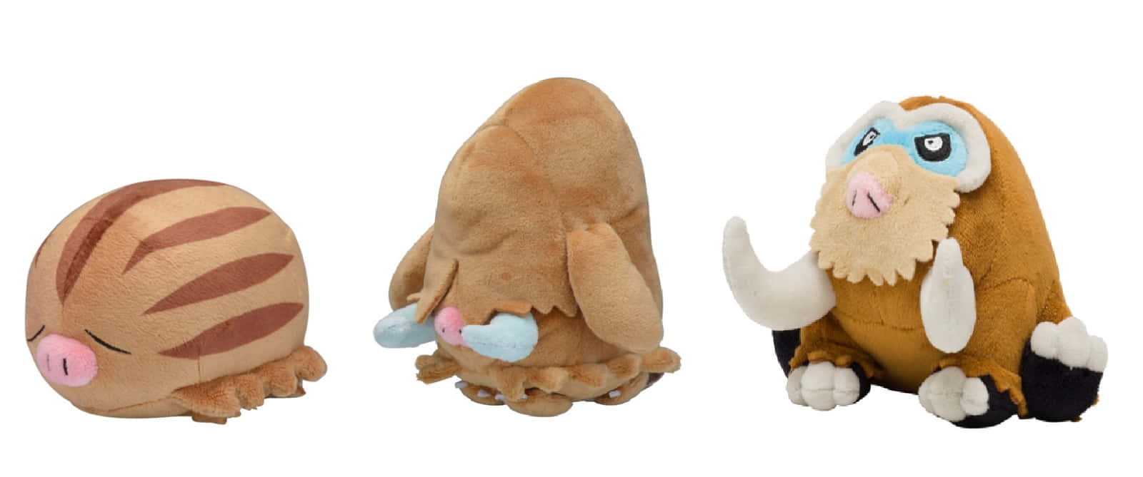 Plush Swinub Piloswine And Mamoswine Background
