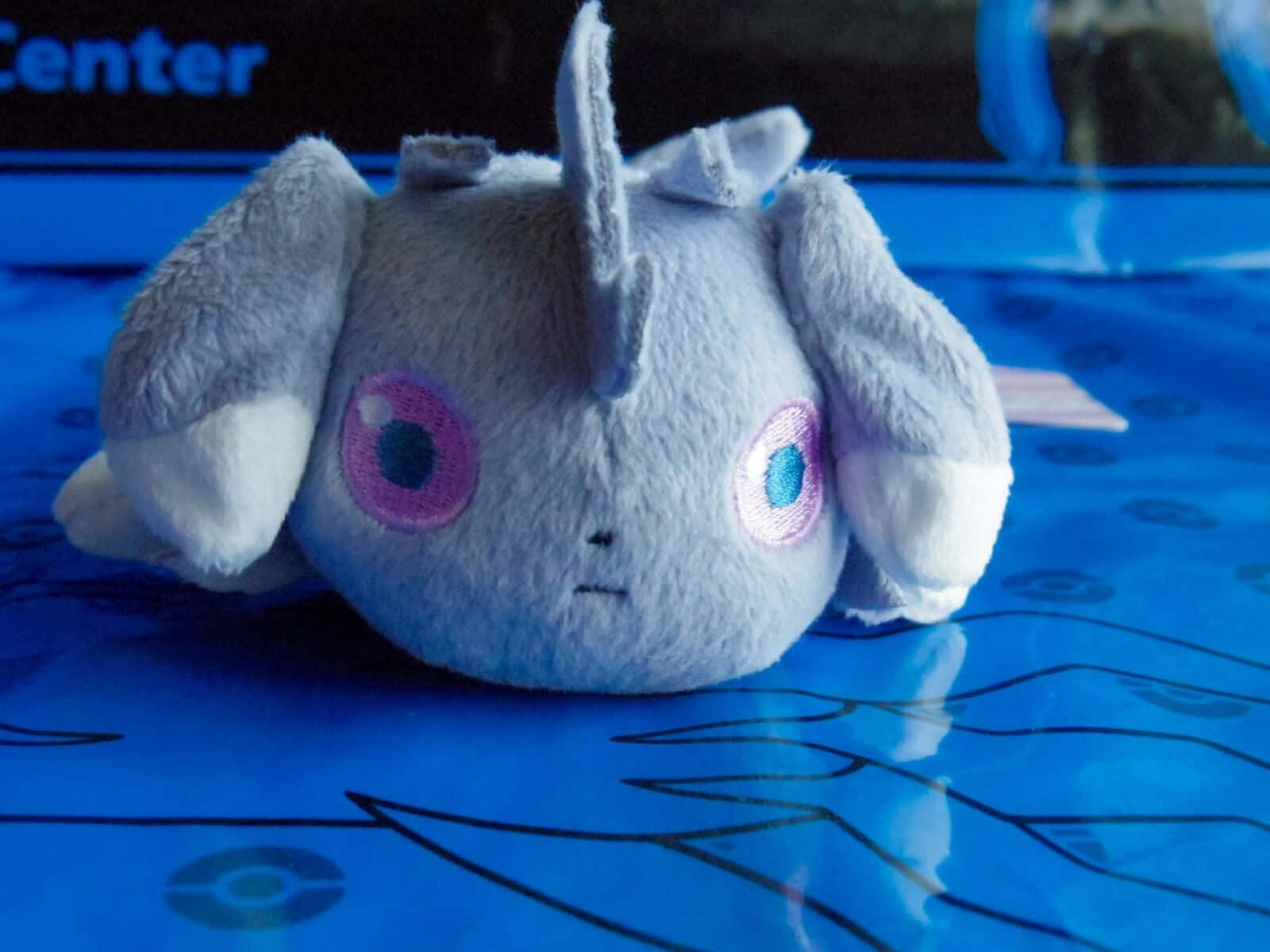 Plushie Espurr On The Floor Background