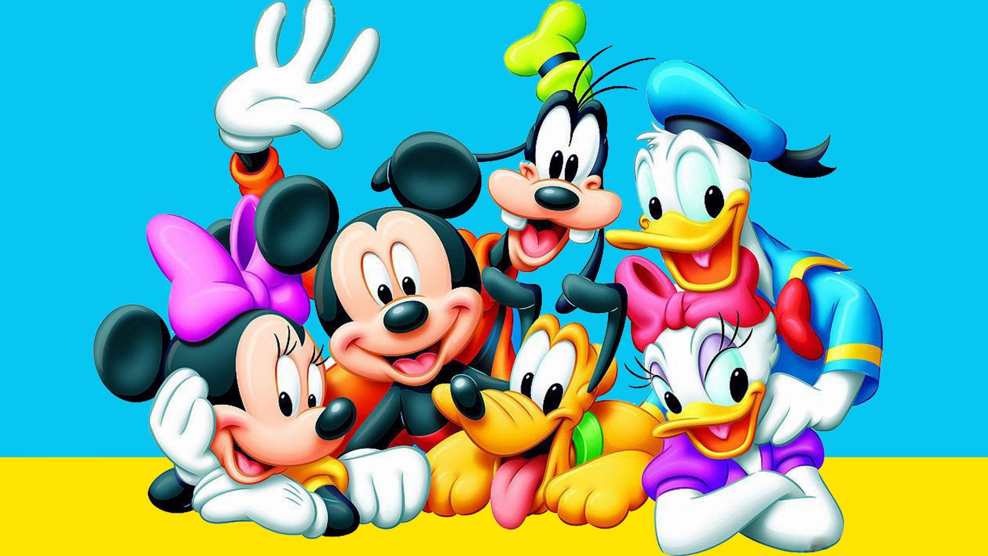 Pluto Disney Group Background