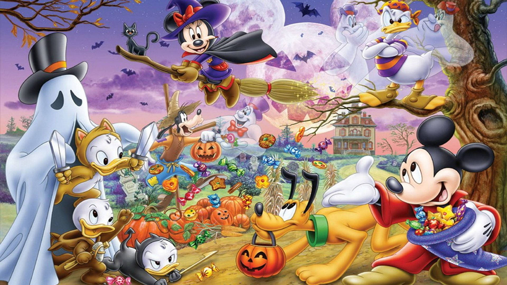 Pluto Disney Halloween