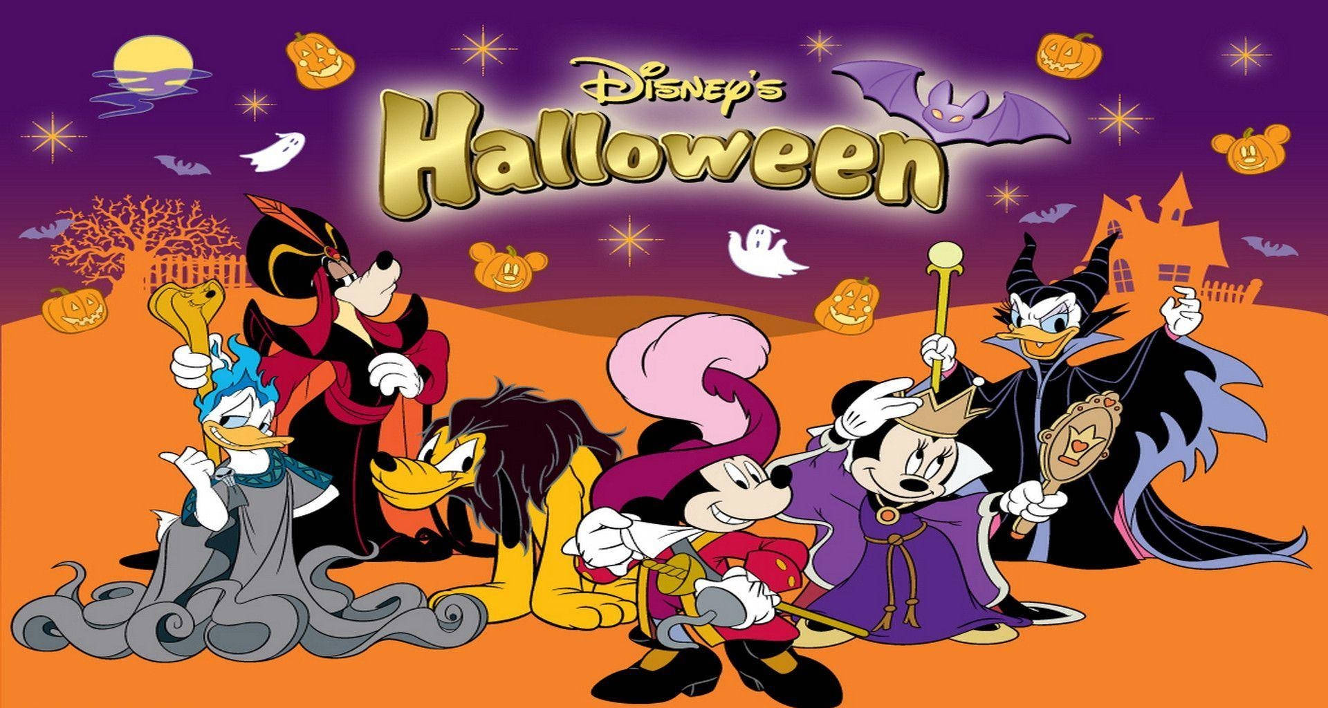 Pluto Disney Villains Background