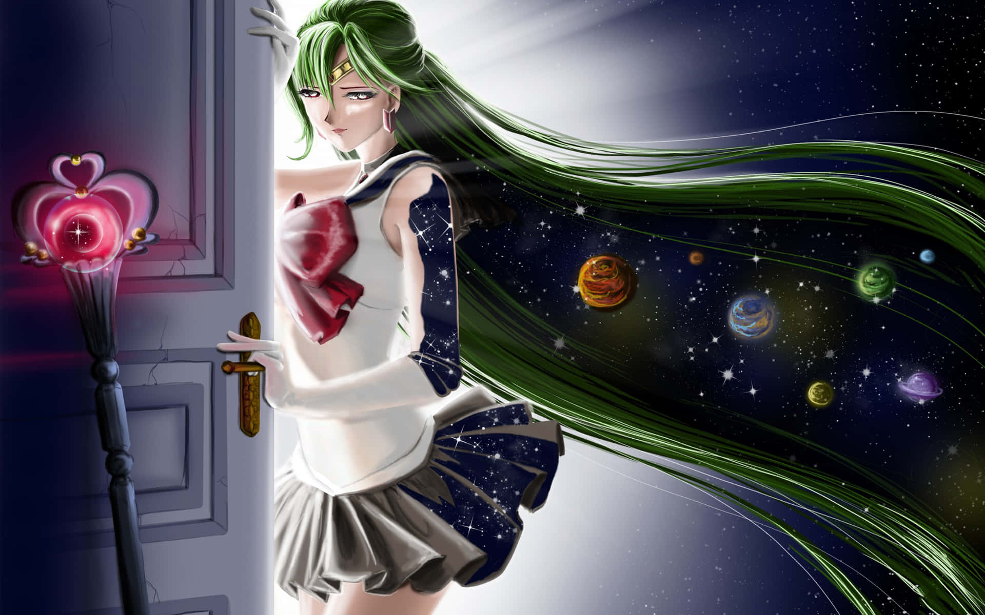 Pluto Door Sailor Moon Pfp Background