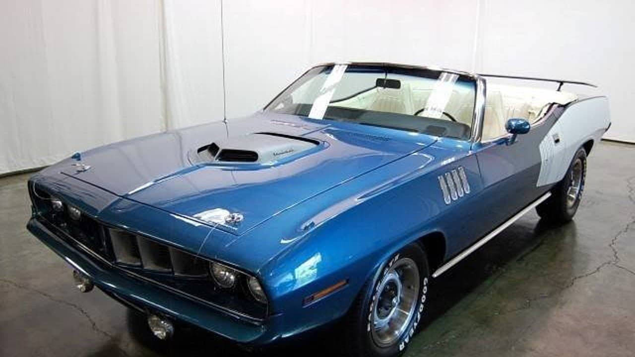 Plymouth Barracuda Convertible Background