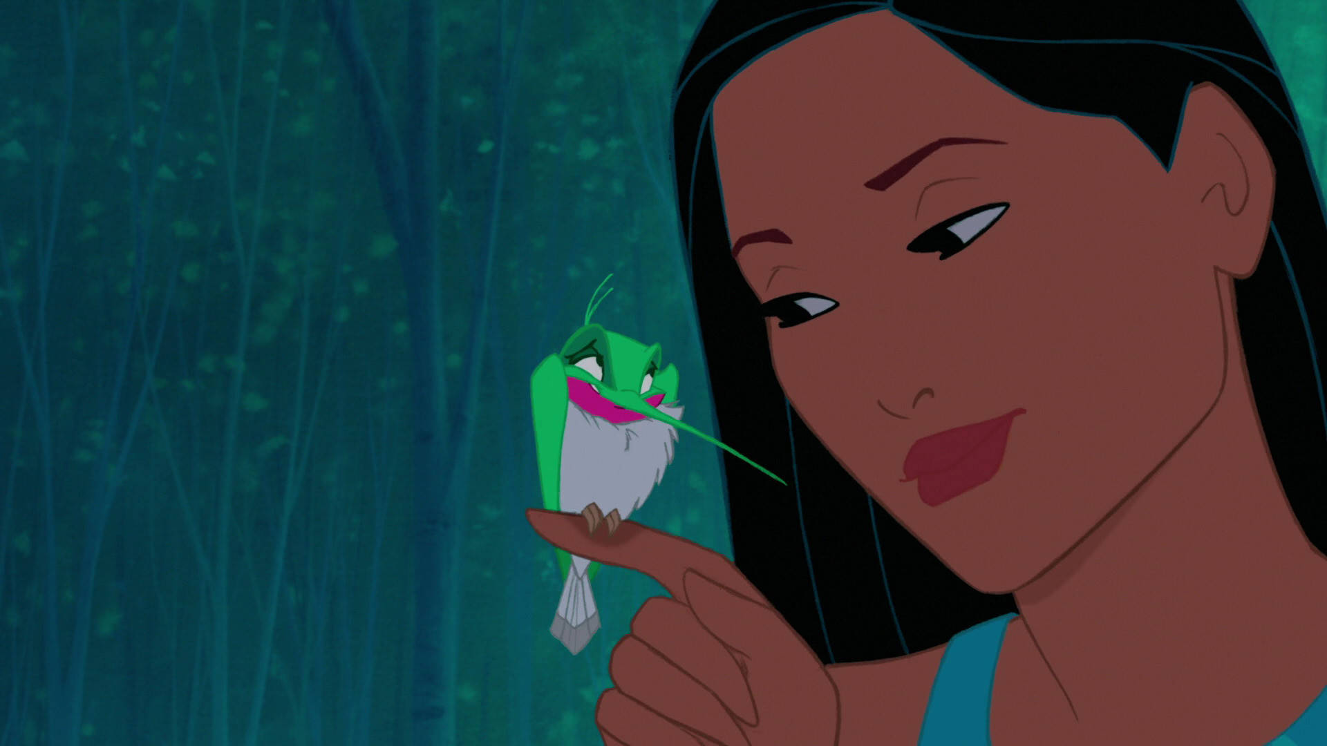 Pocahontas And Flit Background