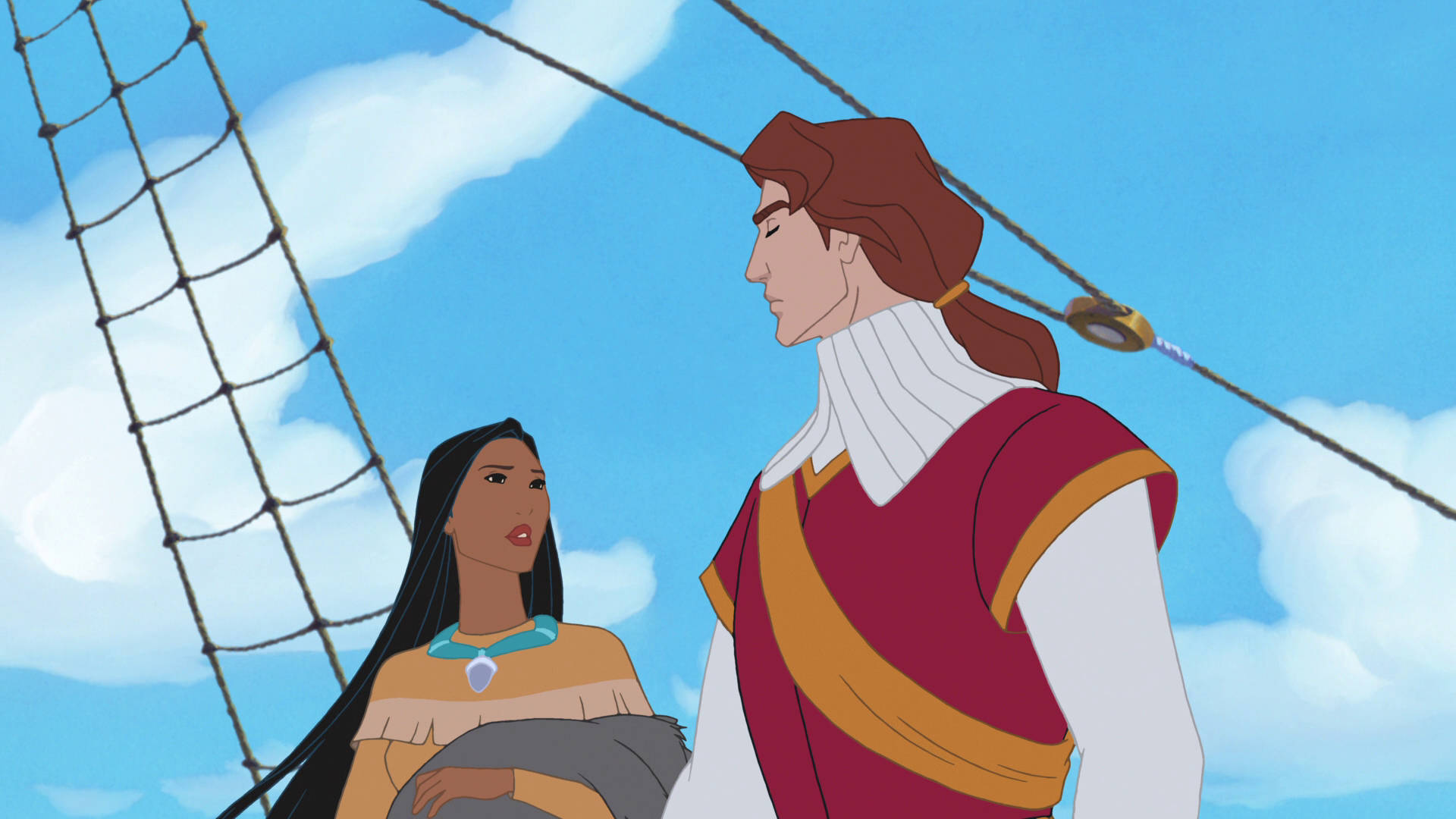 Pocahontas And John Rolfe Background