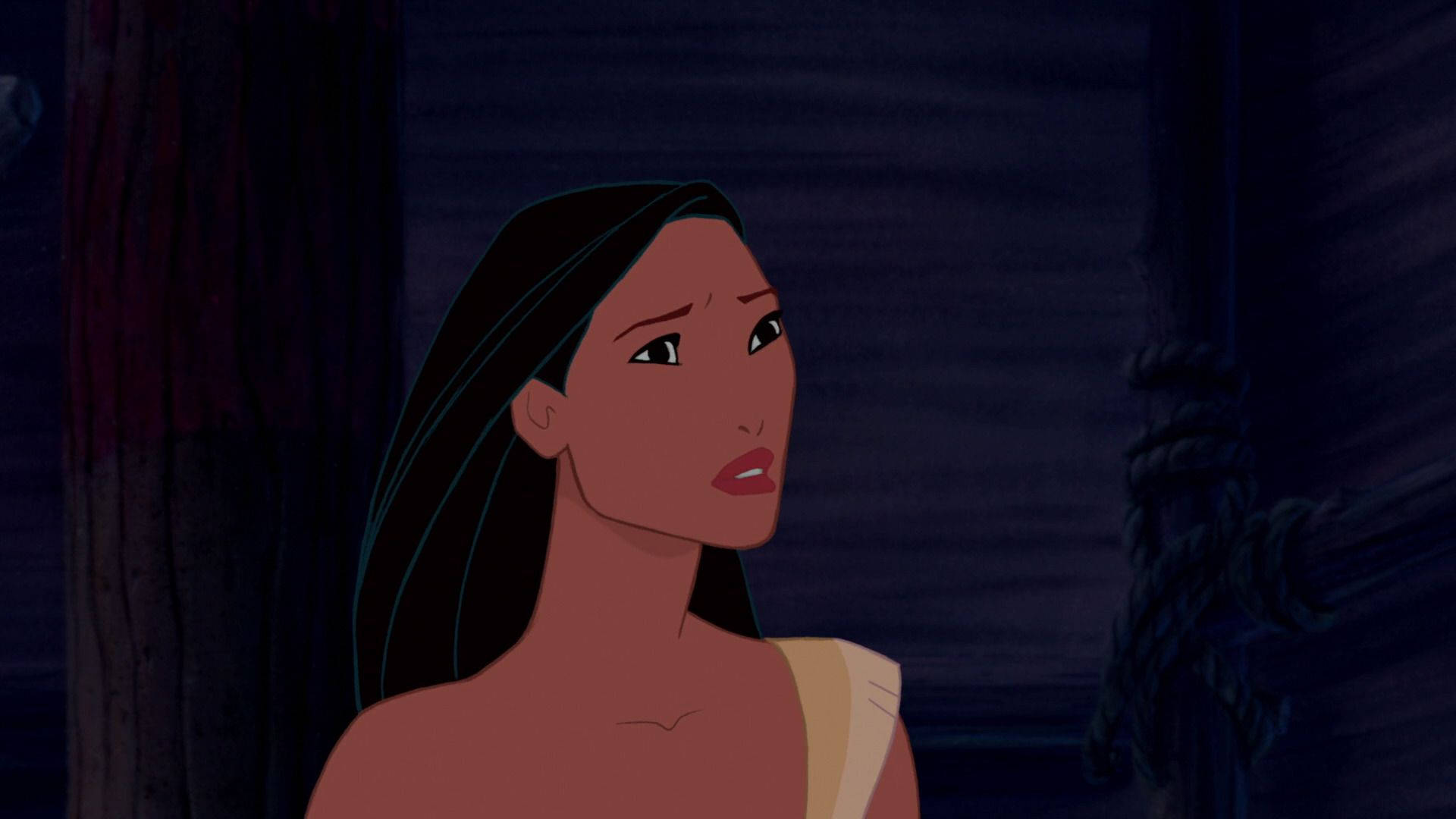 Pocahontas Disney Cartoon Character Background