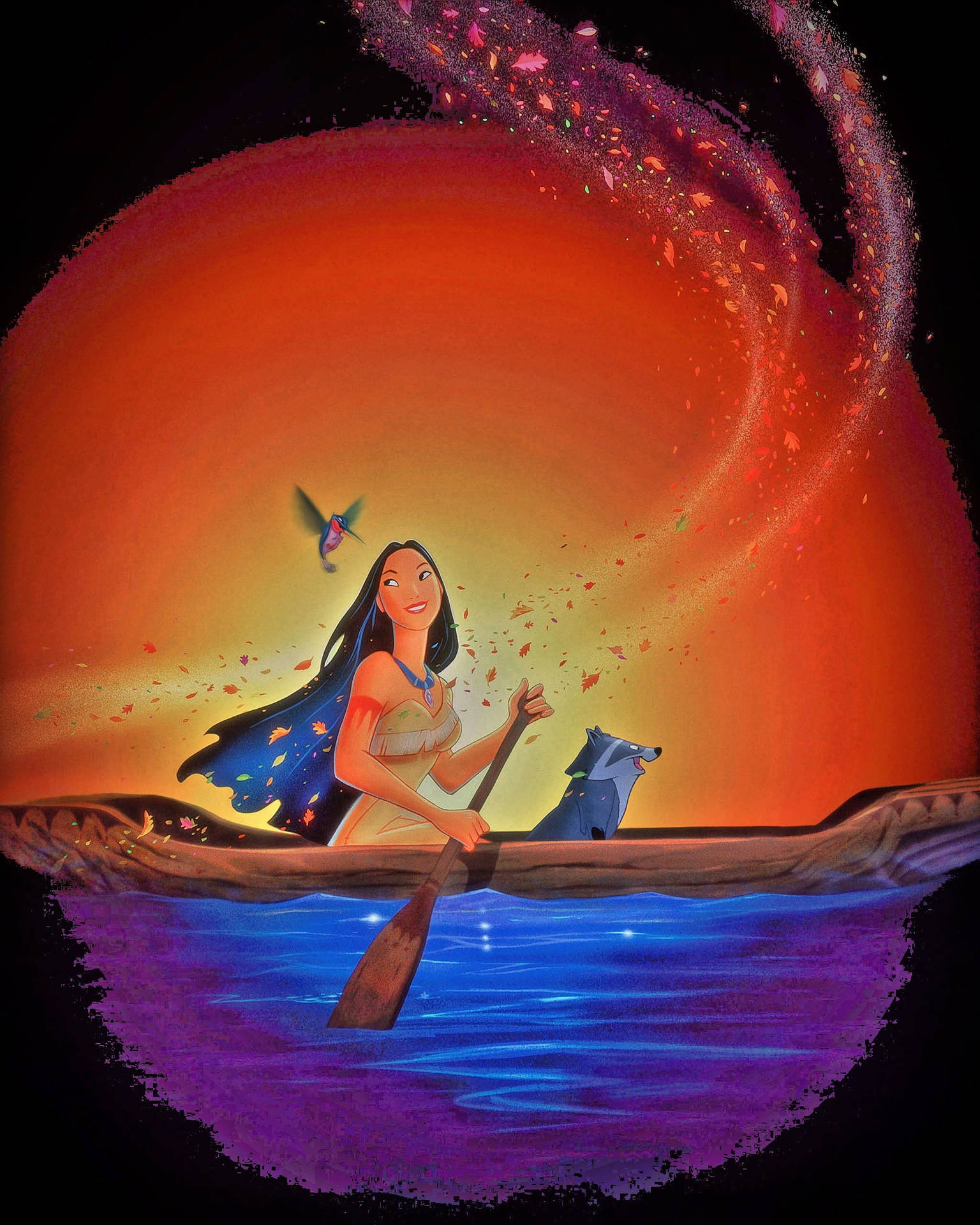 Pocahontas From Disney Phone Background
