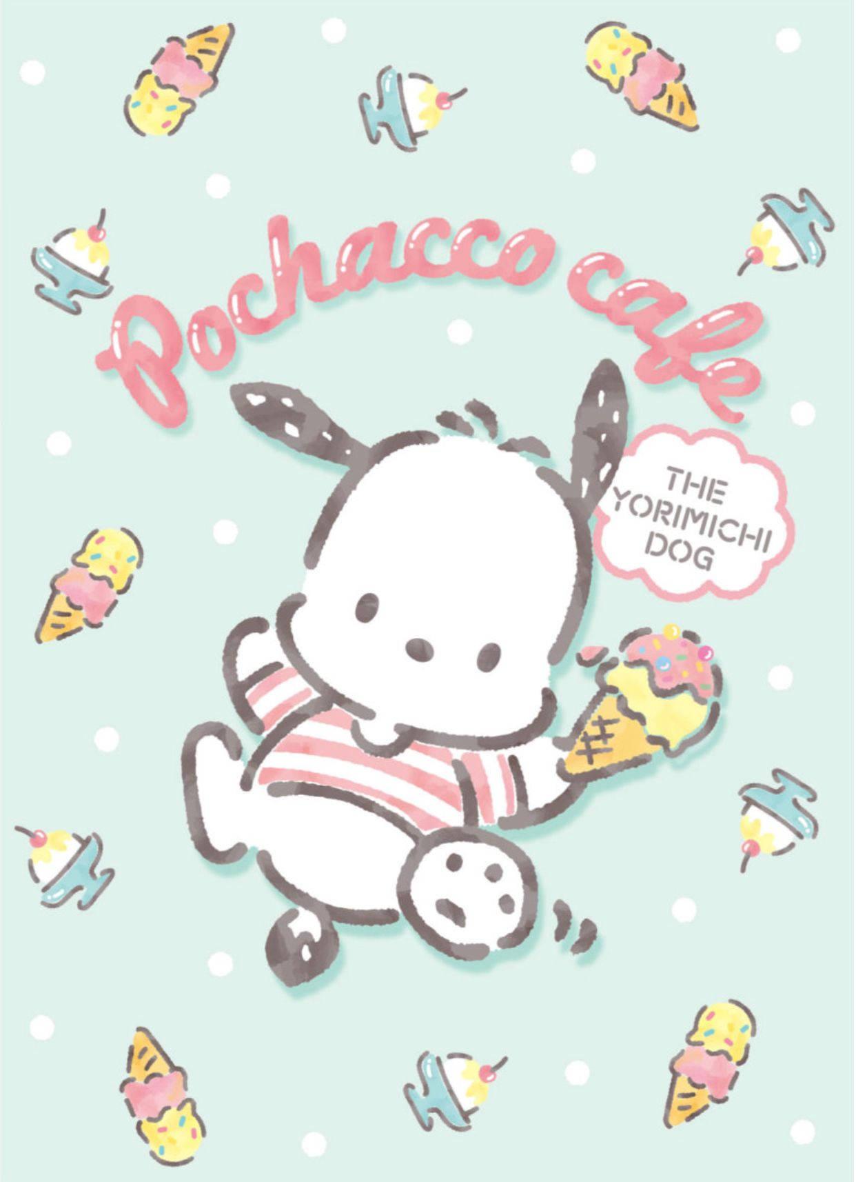 Pochacco The Yorimichi Dog Background