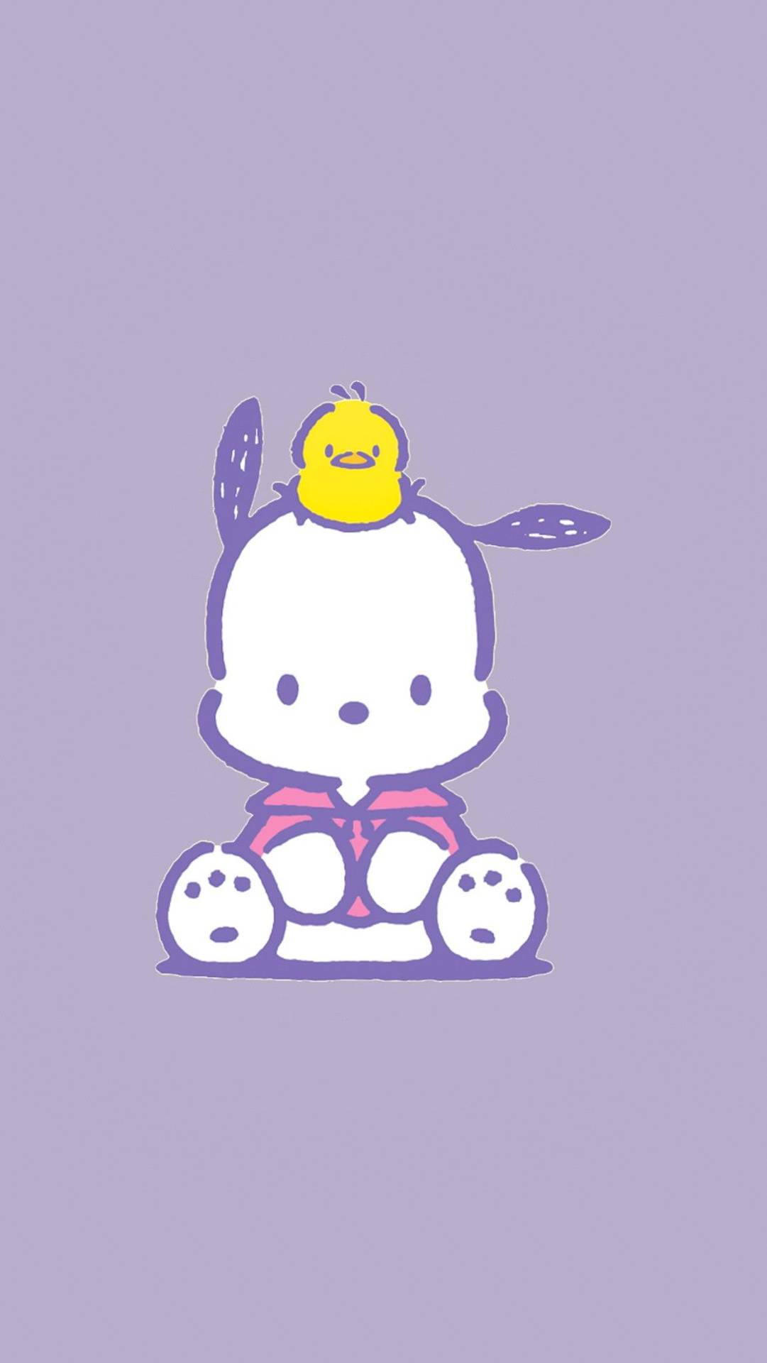 Pochacco With Pi-chan Background