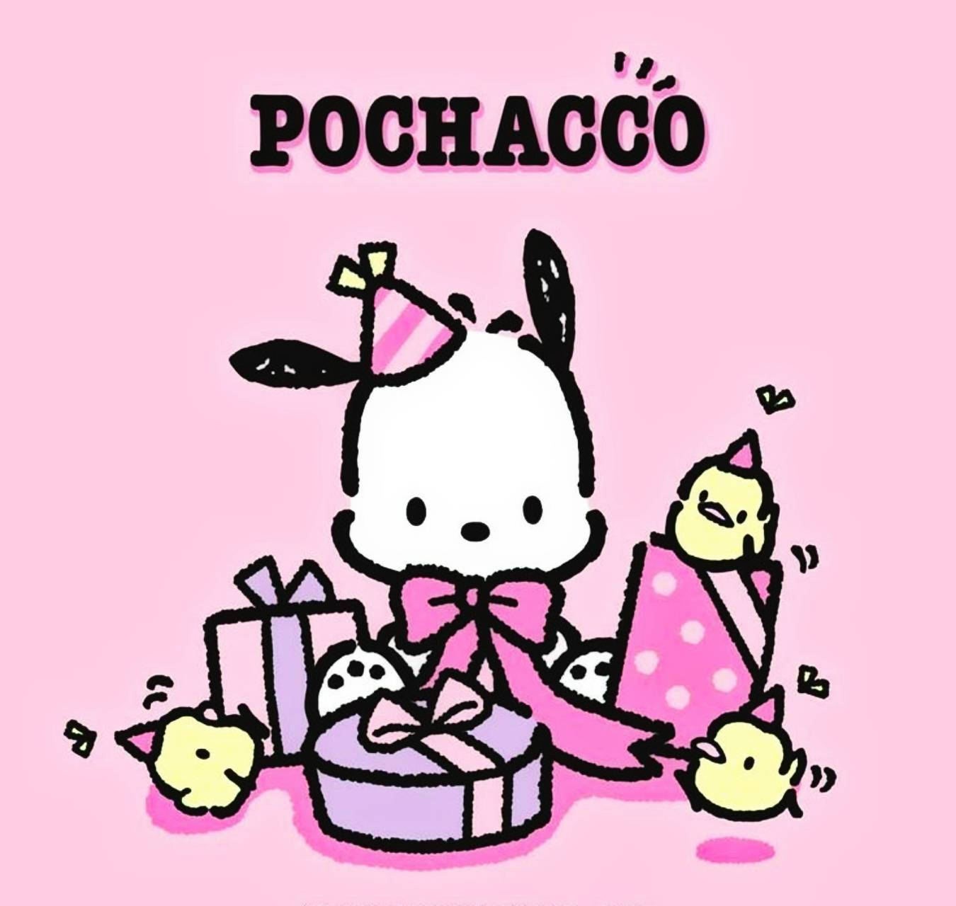 Pochacco With The Pi-chans Background