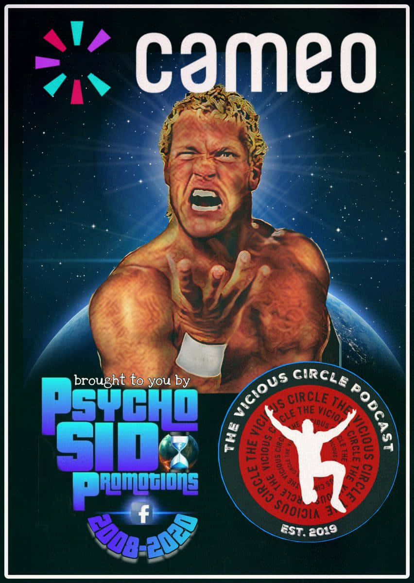 Podcast Promotional Poster Featuring Sid Vicious Background
