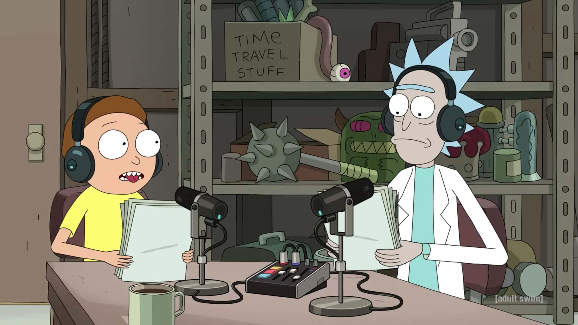 Podcast Rick And Morty 1920x1080 Background