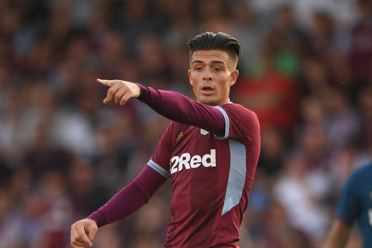 Pointing Jack Grealish Background