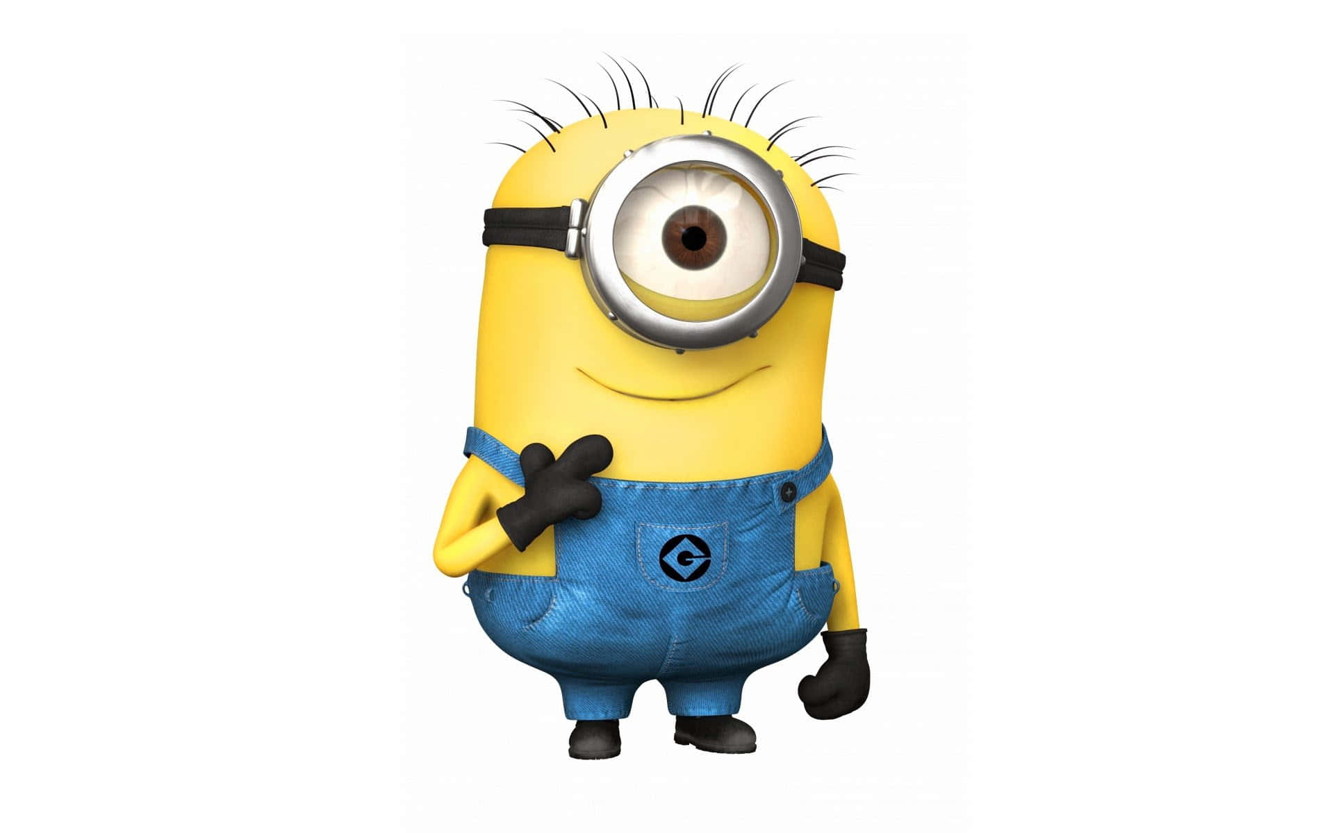 Pointing Minion Pfp Background