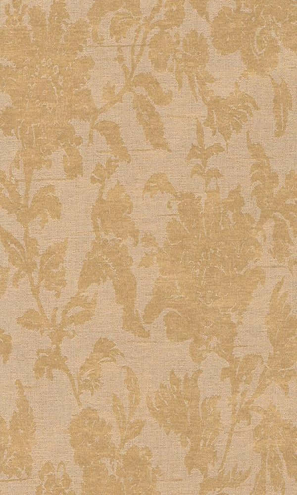 Poised Portrait Golden Design Background