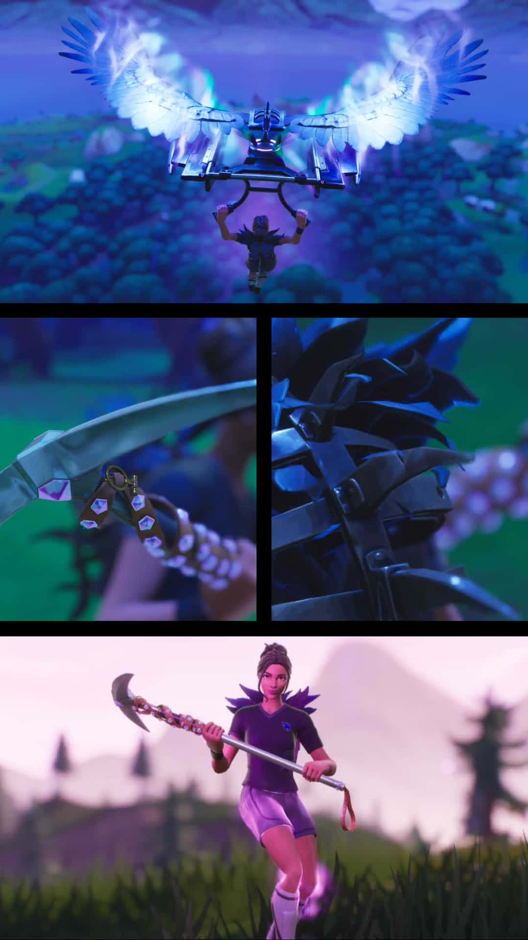 Poised Qua-cut Fortnite Background
