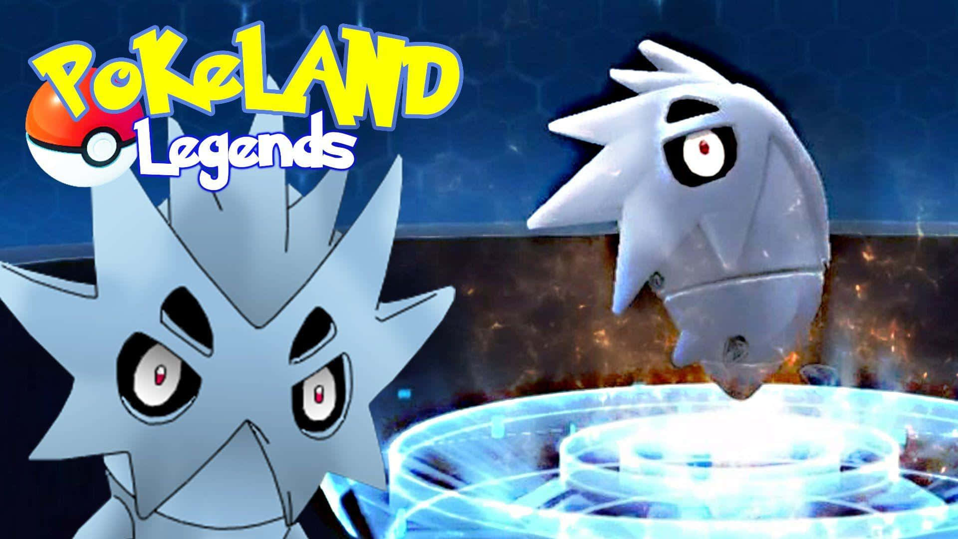 Poke Land Legends Pupitar Evolution Background